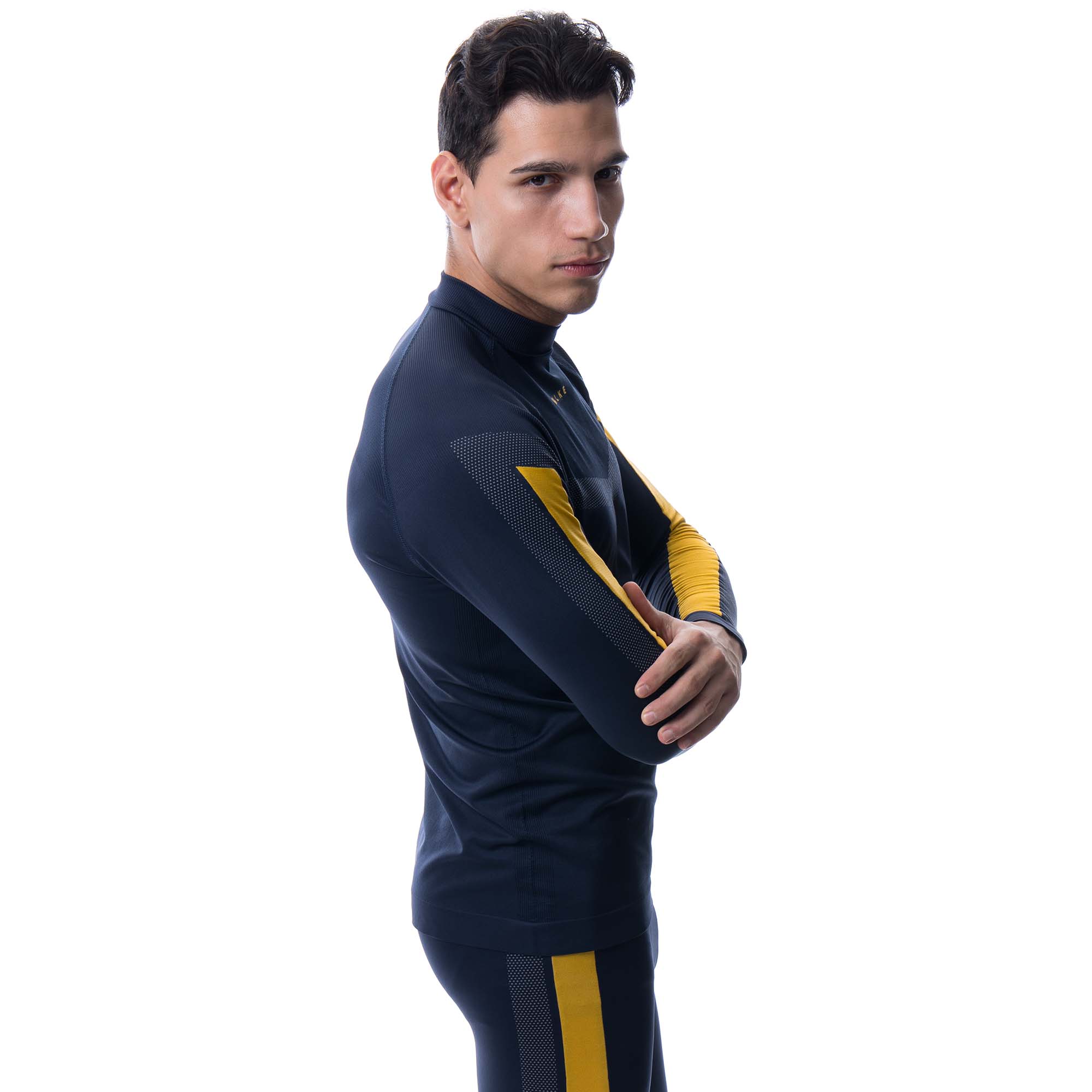 Falke Men's MW Long-Sleeved Trend Base Layer Top