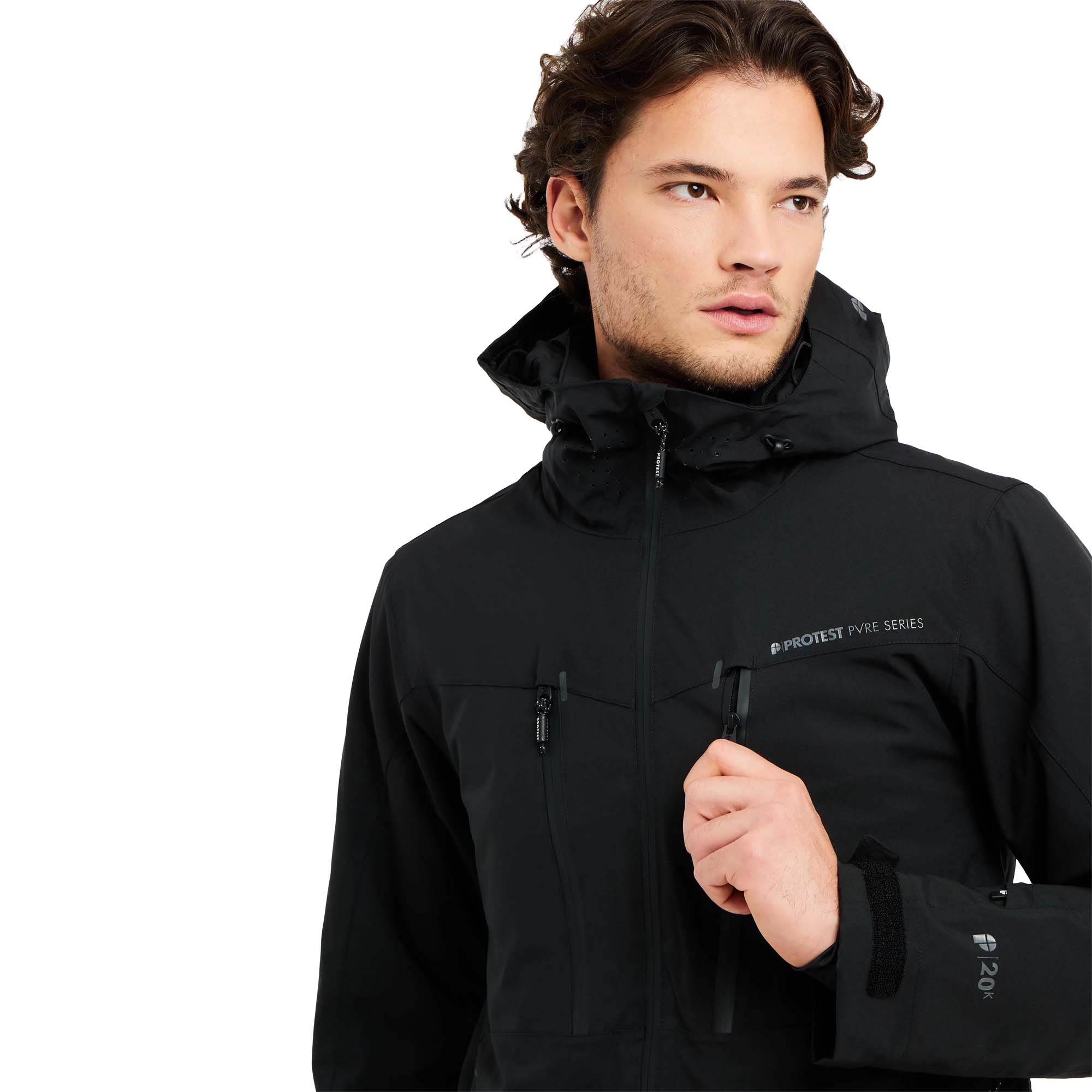 Protest PRTMILOU JR Ski & Snowboard Jas - Stoere Zigzag Design Voor Jongens En Meisjes