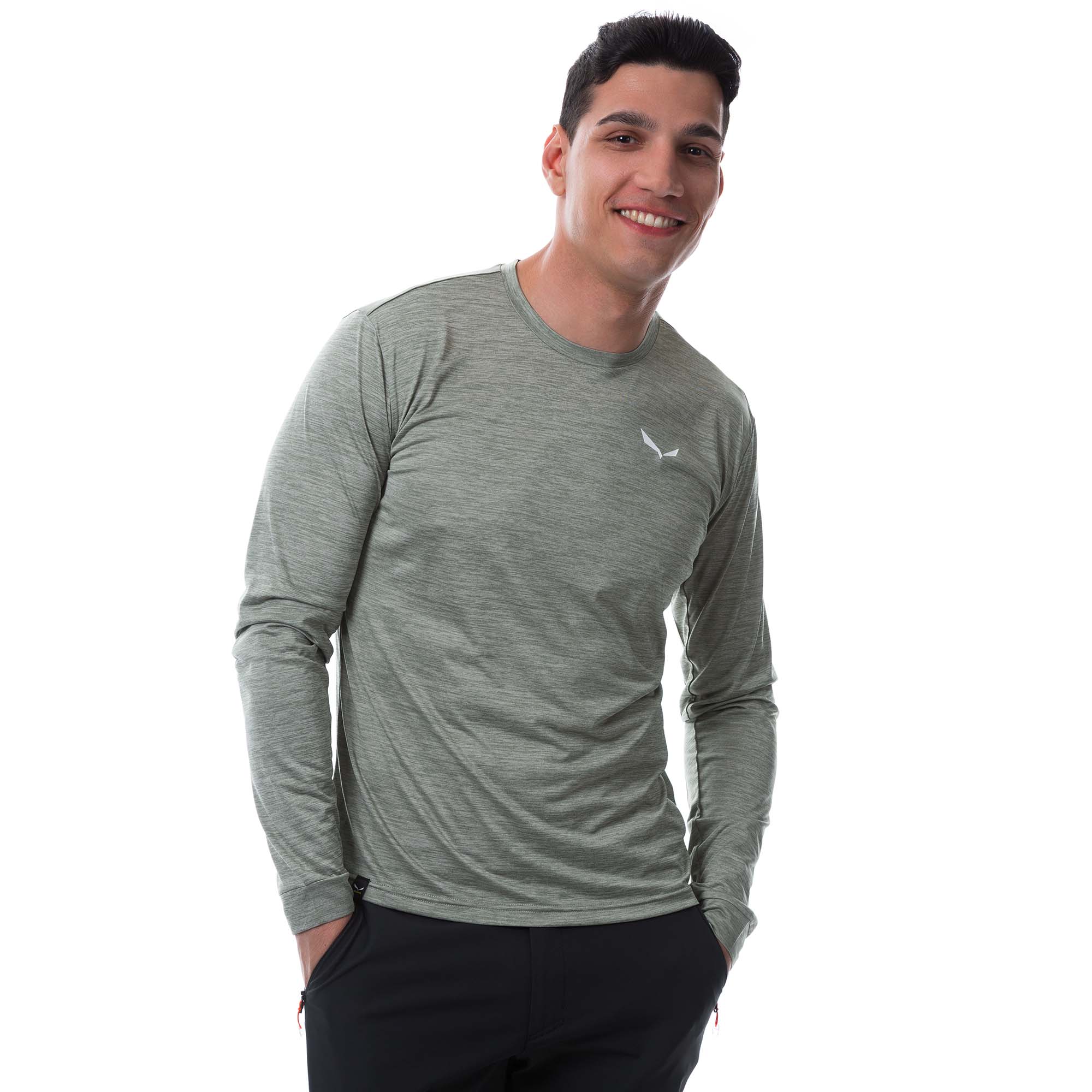 Salewa Puez Melange Dry Long Sleeve T-shirt