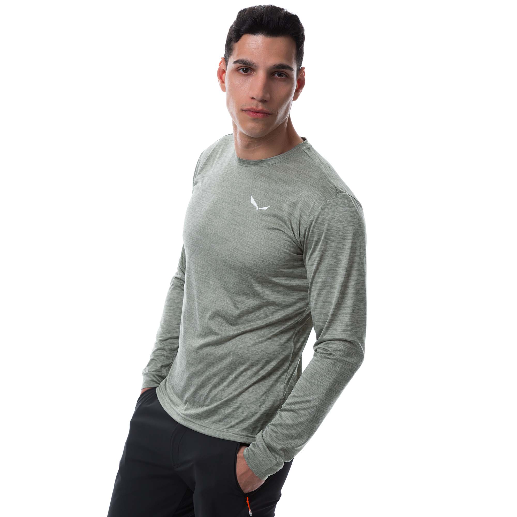Salewa Puez Melange Dry Long Sleeve T-shirt