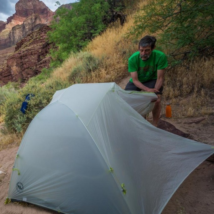 Big Agnes Tiger Wall 2 Platinum Crazylight Backpacking Tent