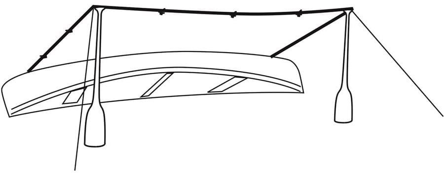 Robens Trail Tarp 4x4m Lightweight Outdoor Shelter