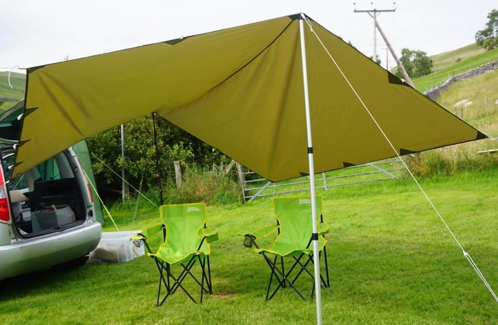 Robens Trail Tarp 4x4m Lightweight Outdoor Shelter