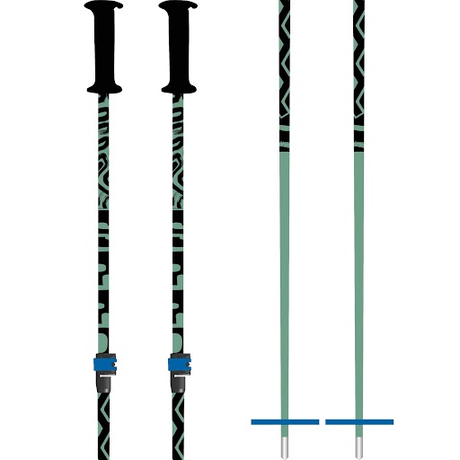 K2 Sprout Boys' Youth Ski Poles
