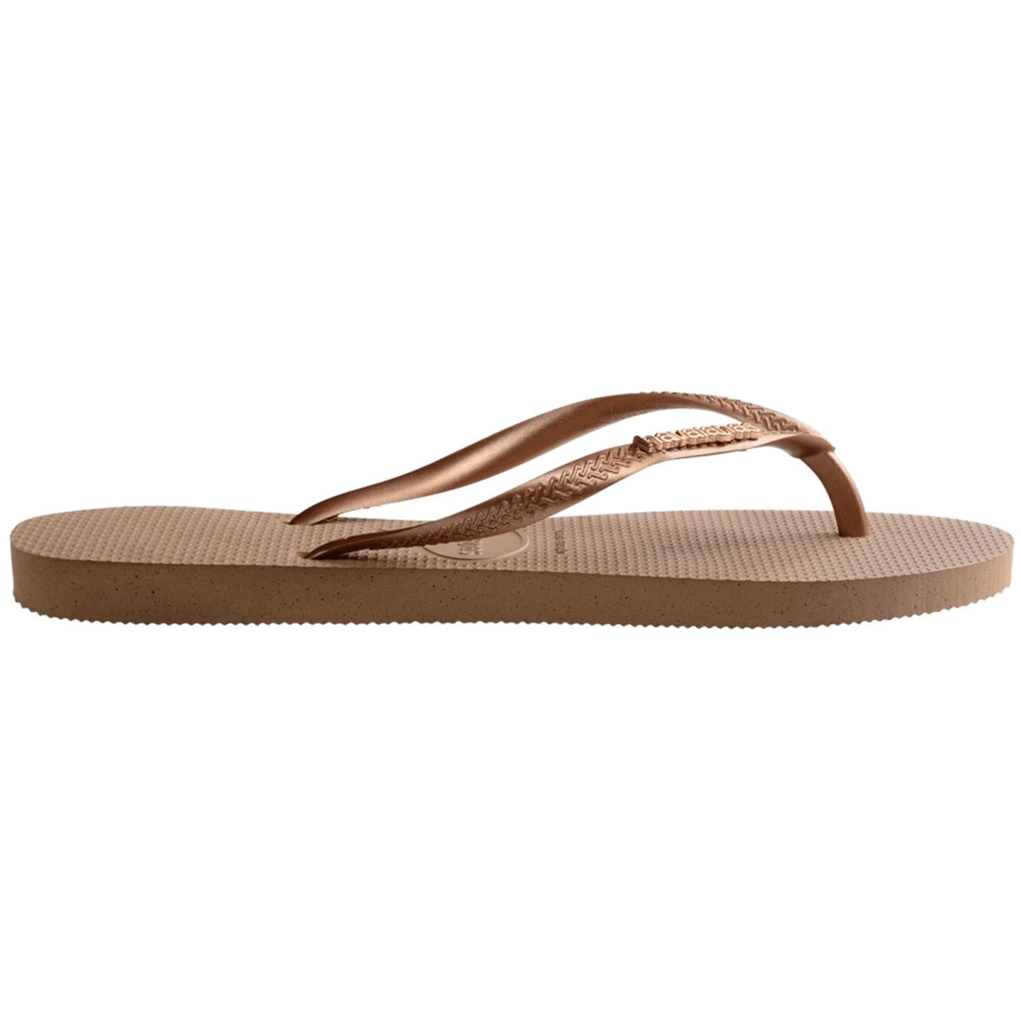 Havaianas Slim Logo Metallic Women's Flip Flops