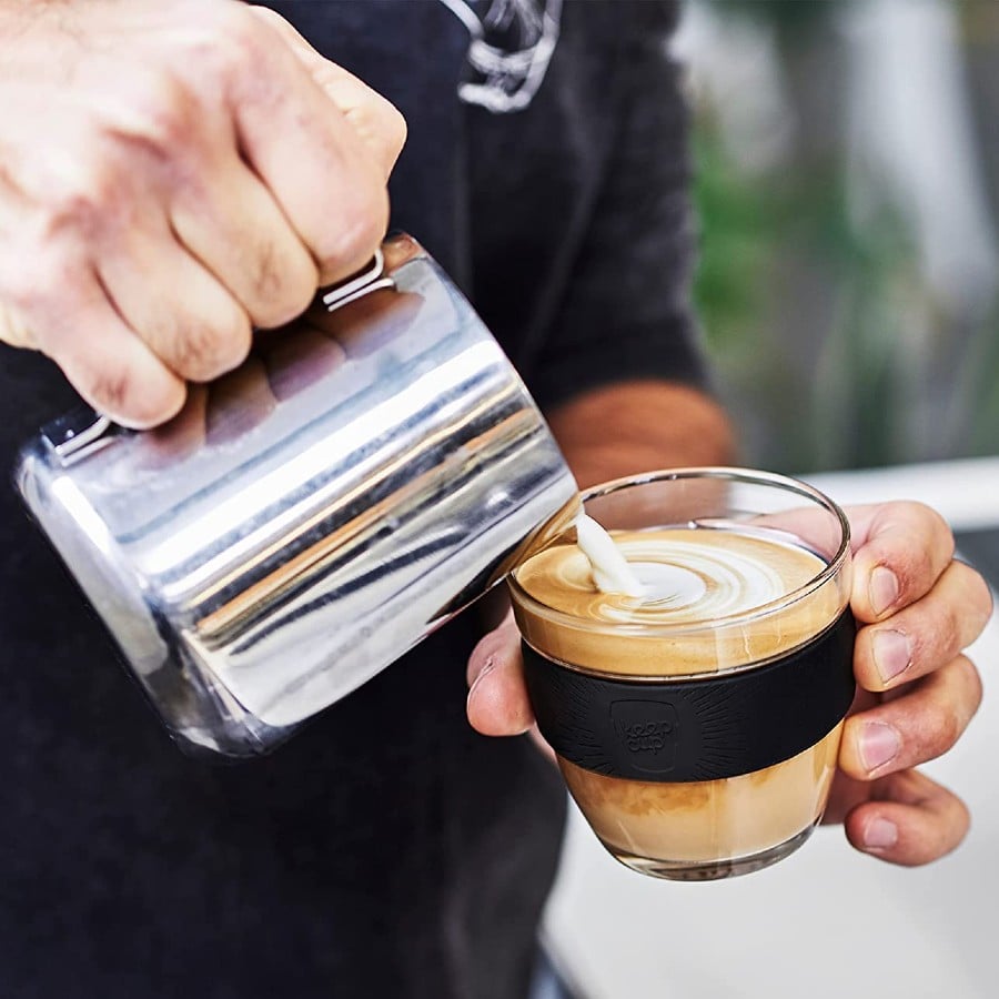 KeepCup Brew Glass 227ml Reusable Travel Coffee Cup
