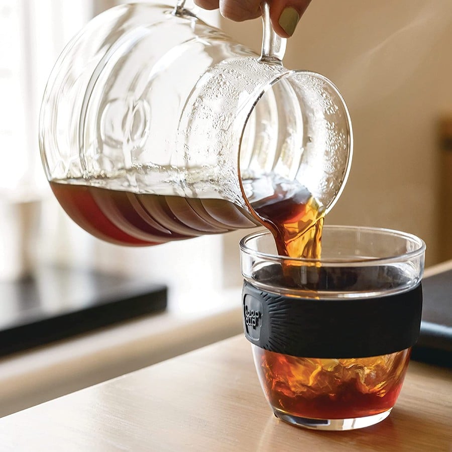 KeepCup Brew Glass 227ml Reusable Travel Coffee Cup