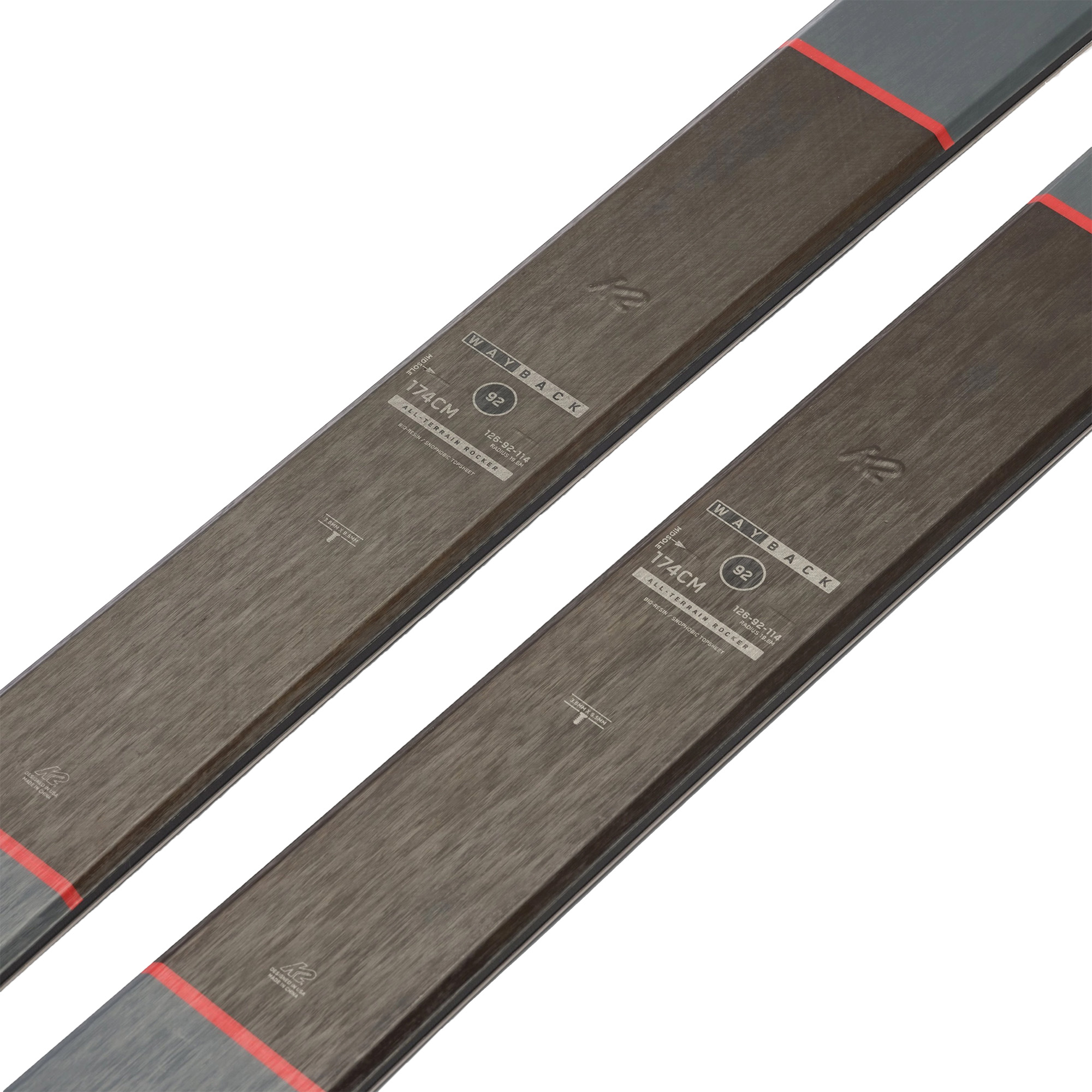 K2 Wayback 92 Skis 2024 | Absolute-Snow