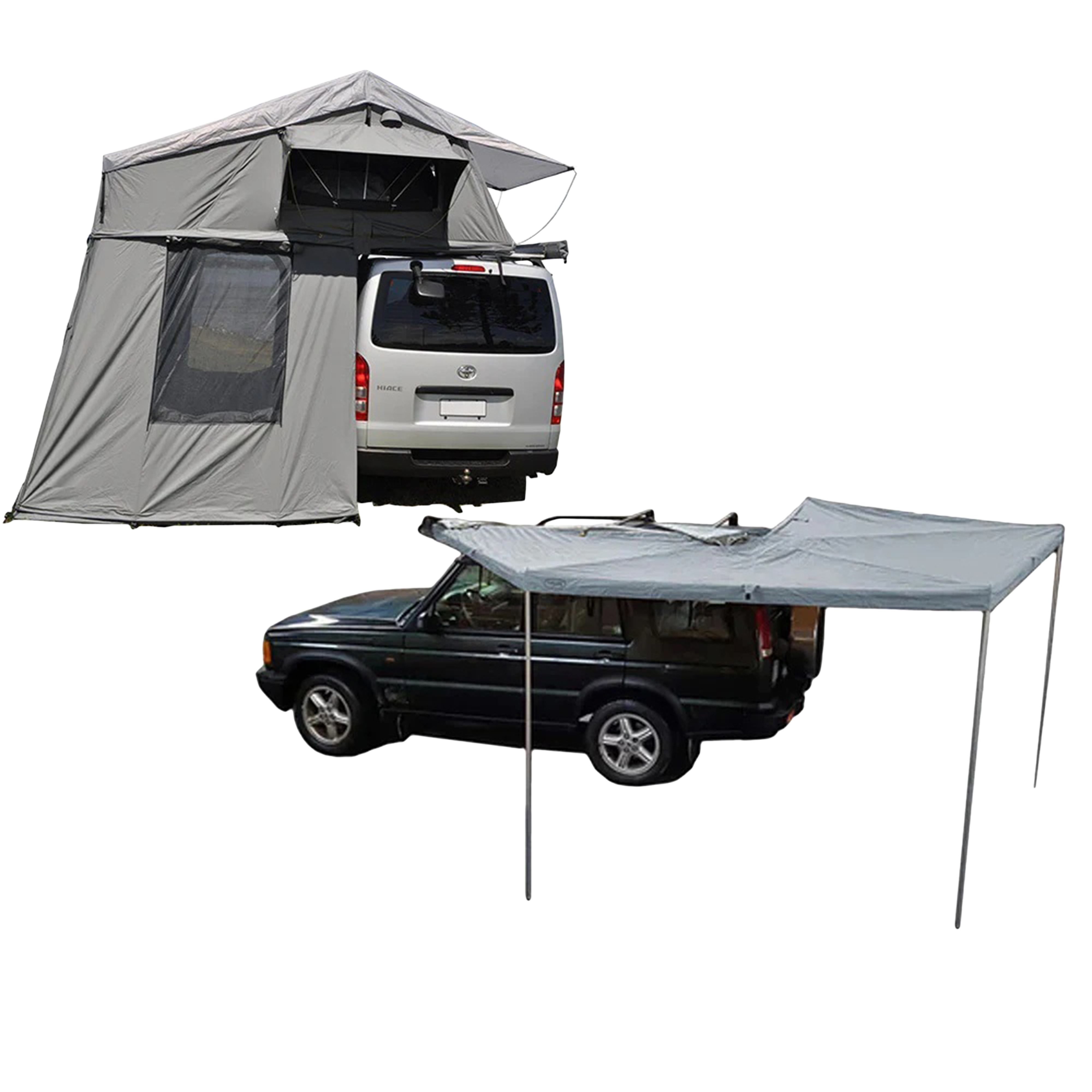 Extended Ventura Deluxe 1.4 Roof Top Tent + Annex + 270 Awning