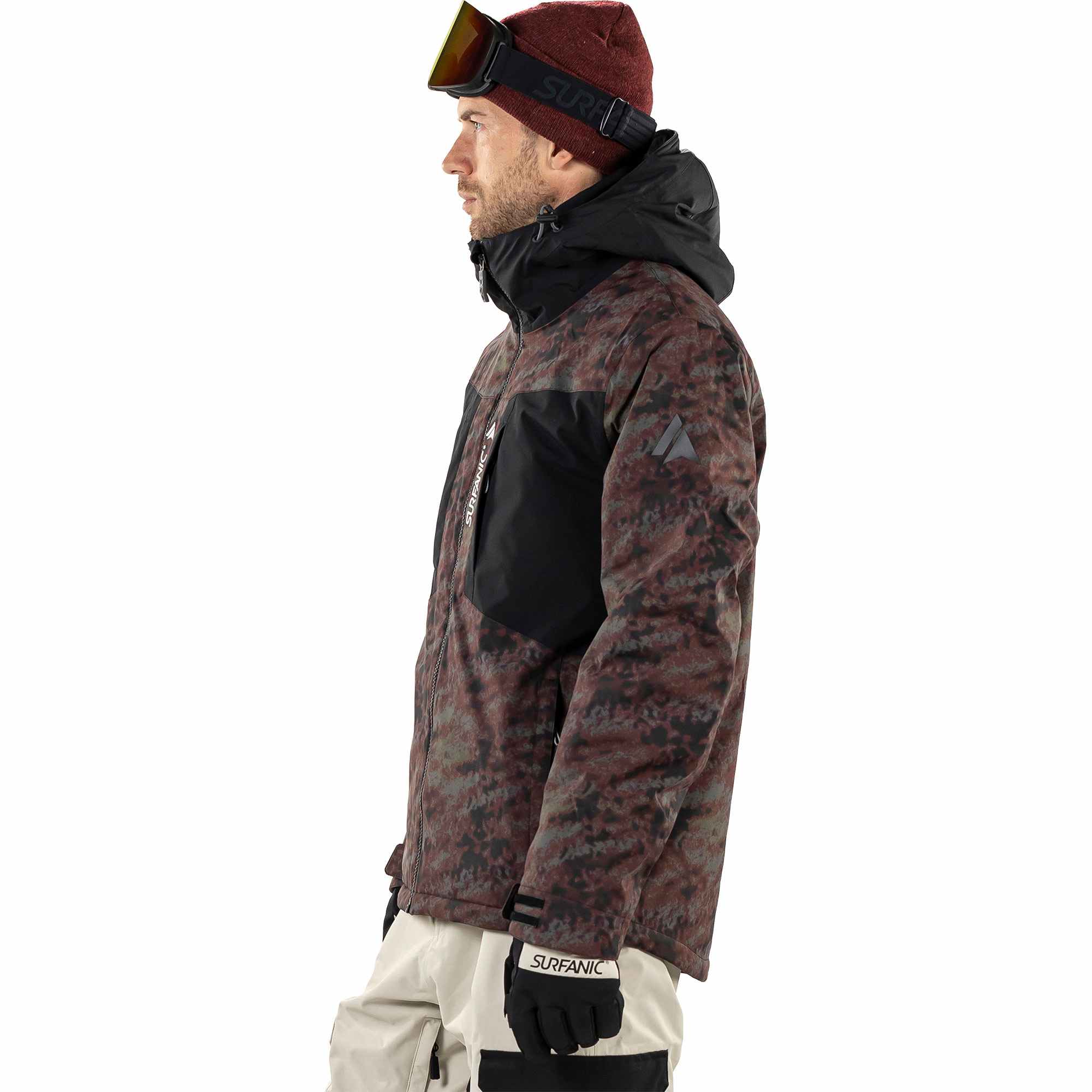 Surfanic Militia 2.0 Spectrum Mens Ski and Snowboard Jacket