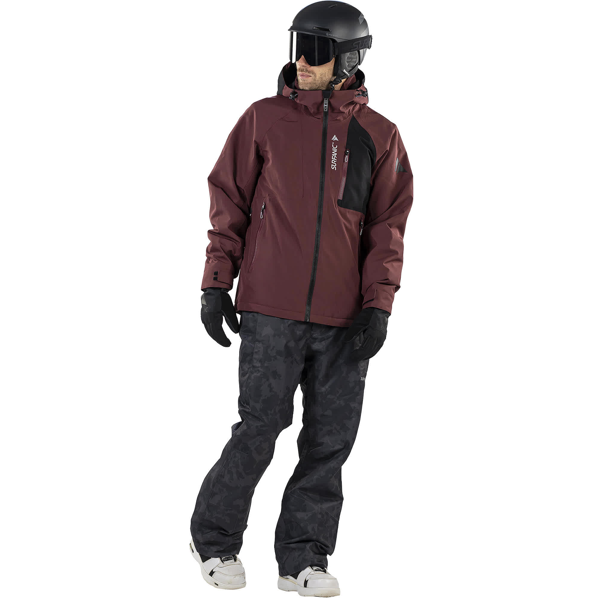 Surfanic Orion 2.0  Camo Mens Ski and Snowboard Jacket