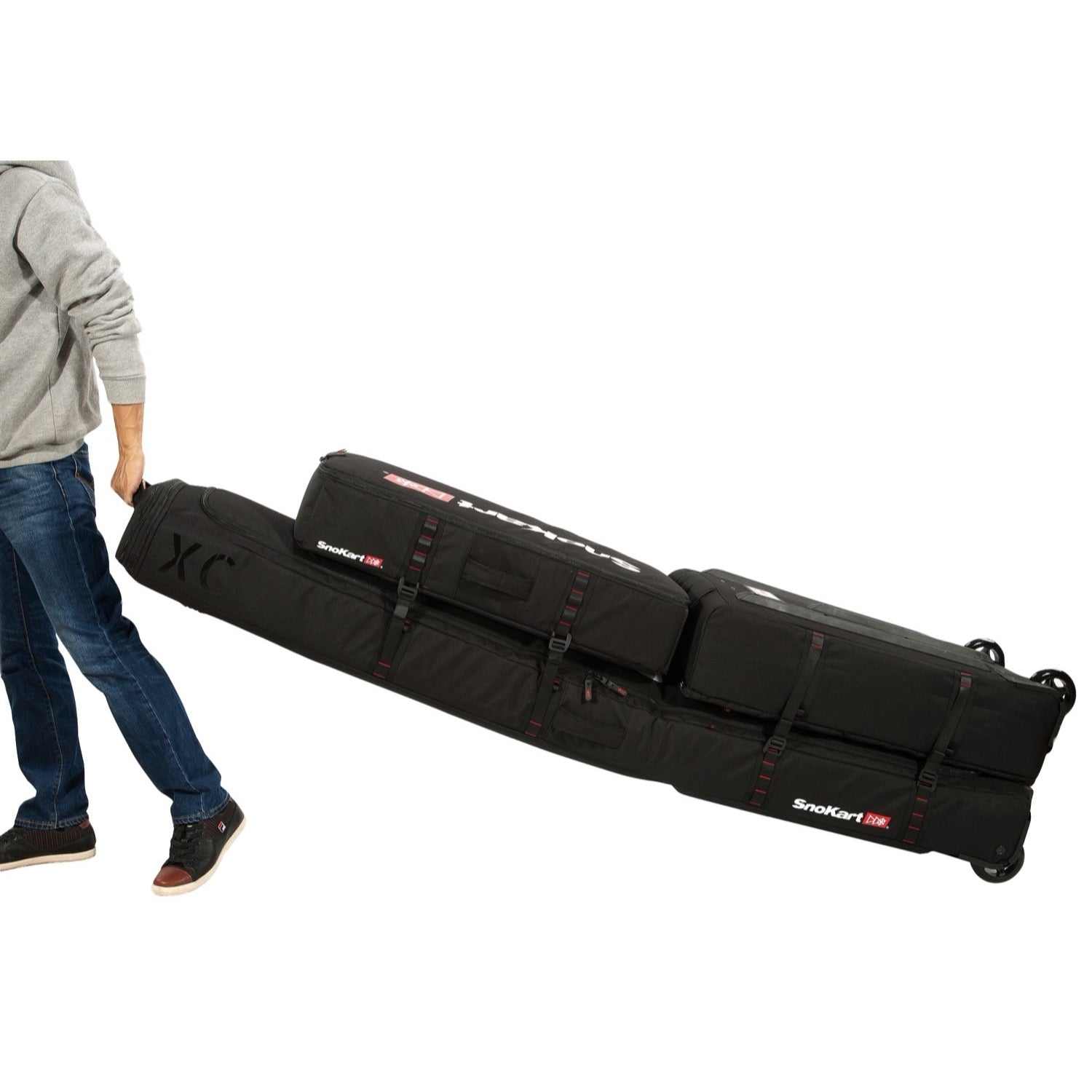 SnoKart Kart Zoom Roller XC Snowboard/Ski Travel Bag