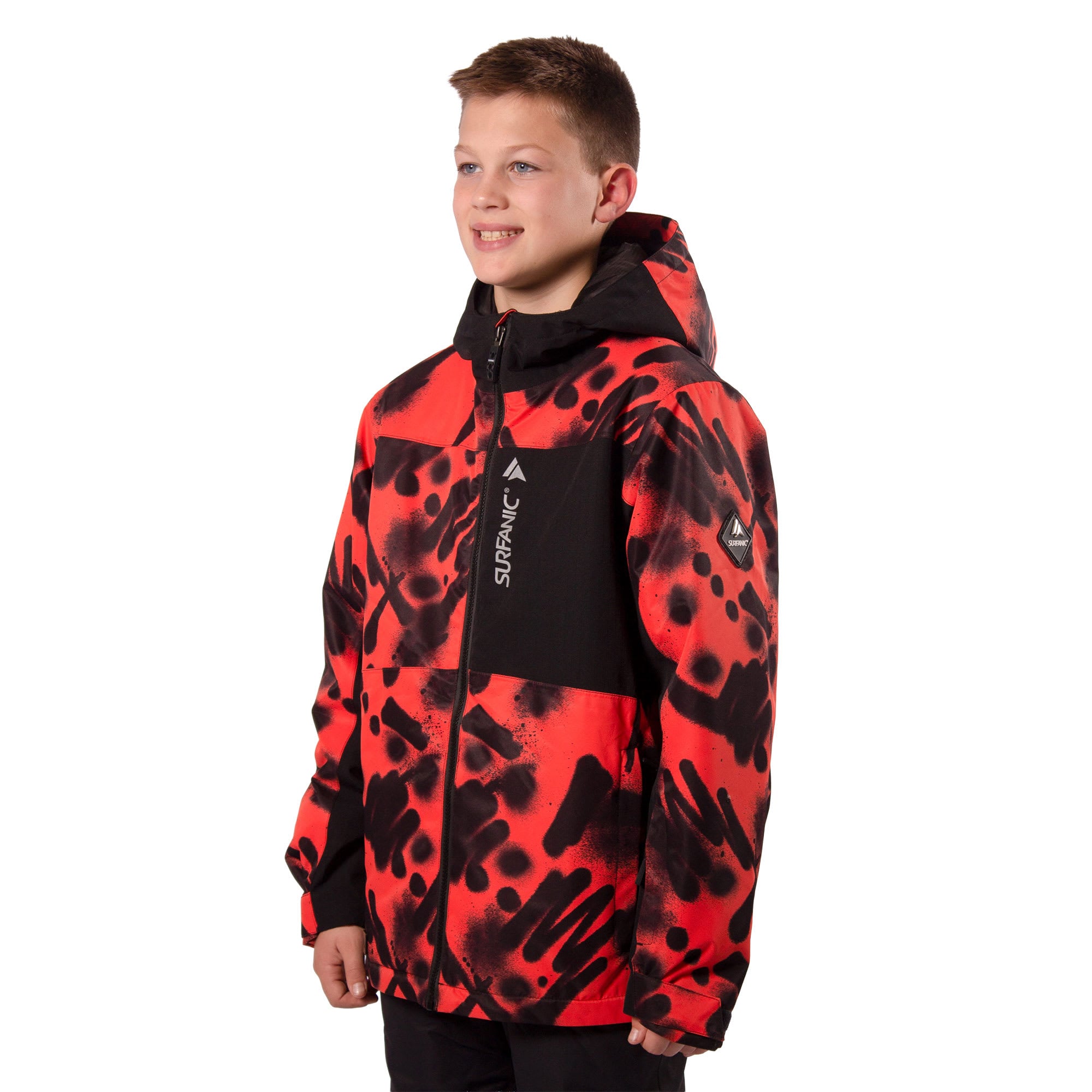 Surfanic Misfit Space Boys' Insulated Ski/Snowboard Jacket