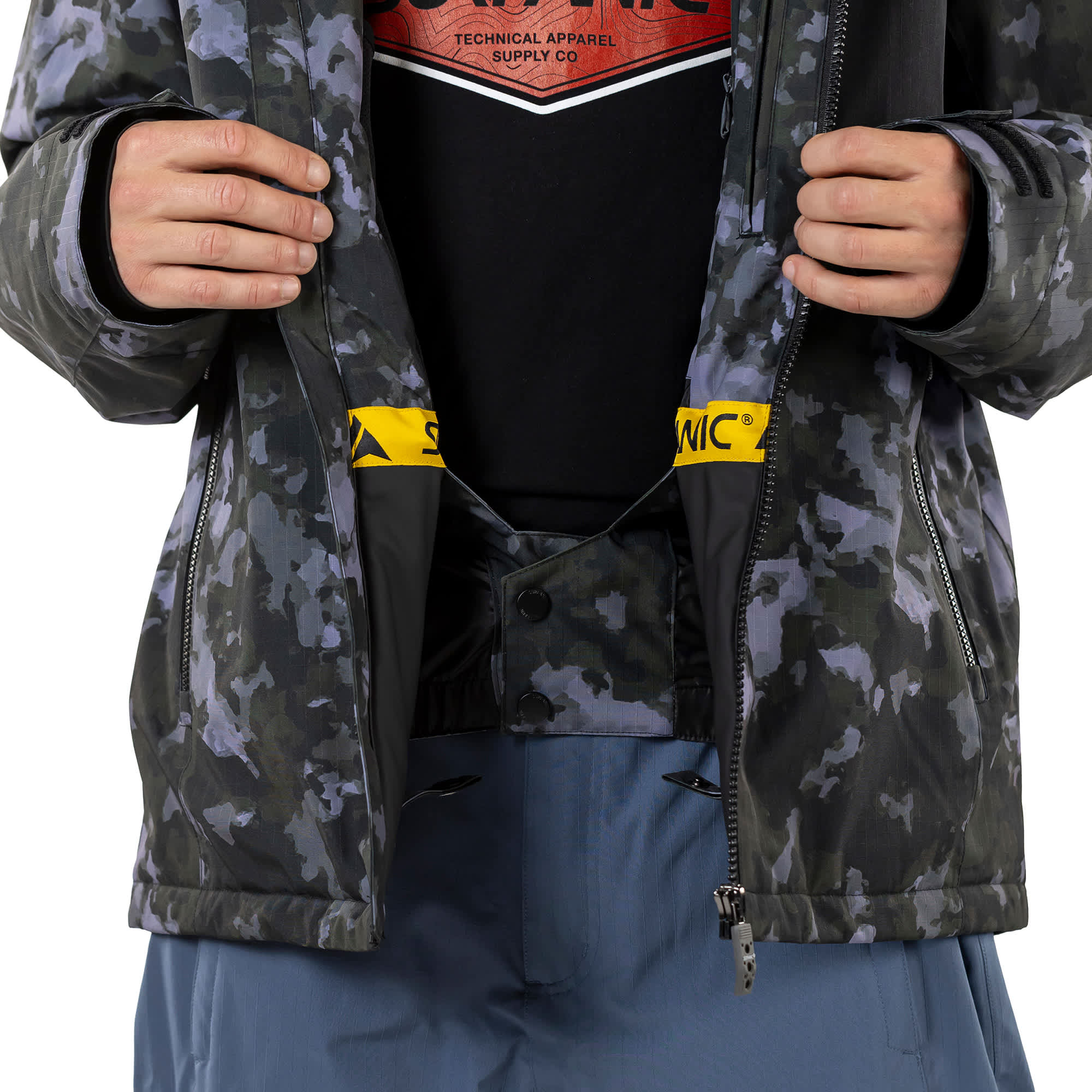 Surfanic Orion 2.0  Camo Mens Ski and Snowboard Jacket