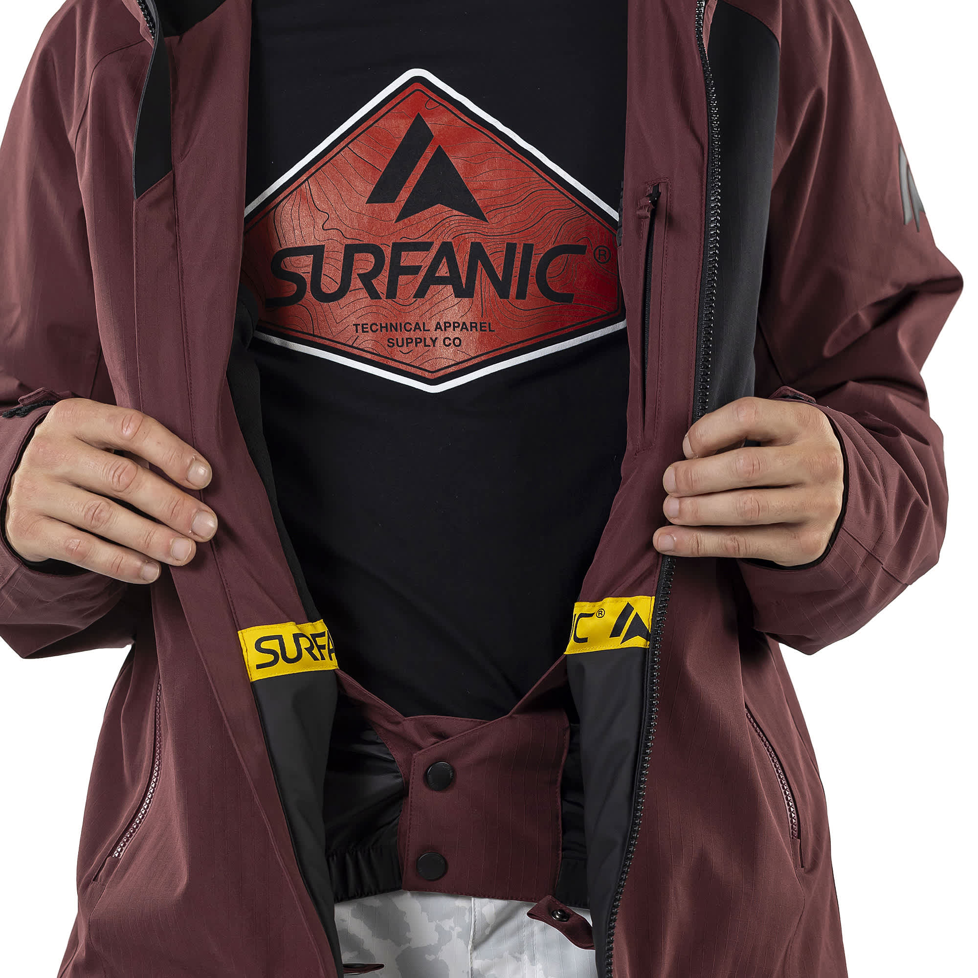 Surfanic Orion 2.0  Camo Mens Ski and Snowboard Jacket