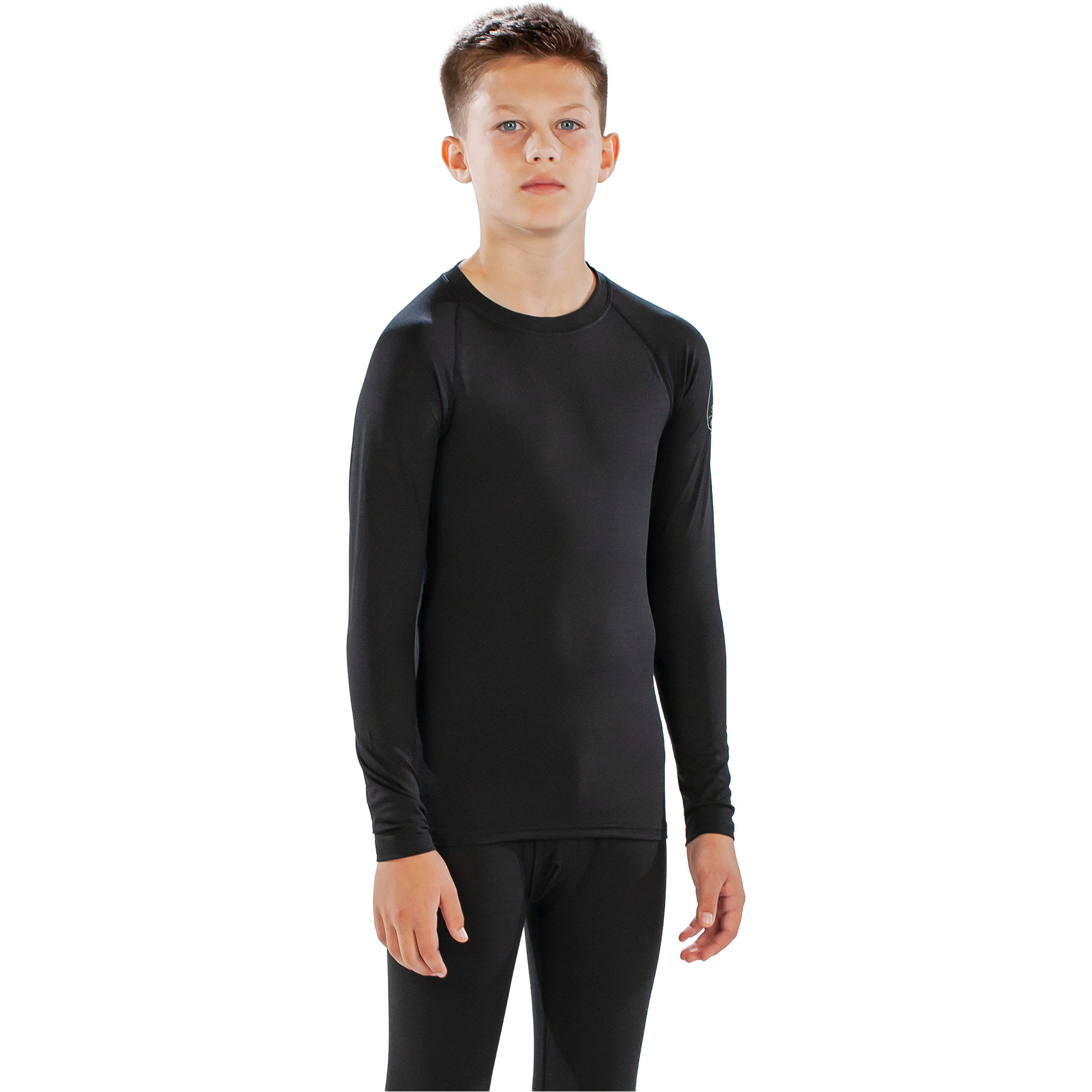 Surfanic Bodyfit Boys Crew Neck Kids'; Crew Neck Long Sleeve Base Layer 