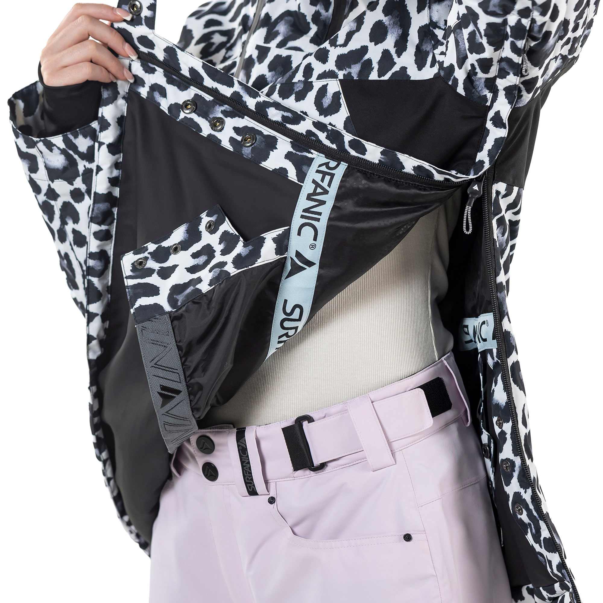 Surfanic Odyssey 2.0 Women's Ski and Snowboard Watercolour Jacket