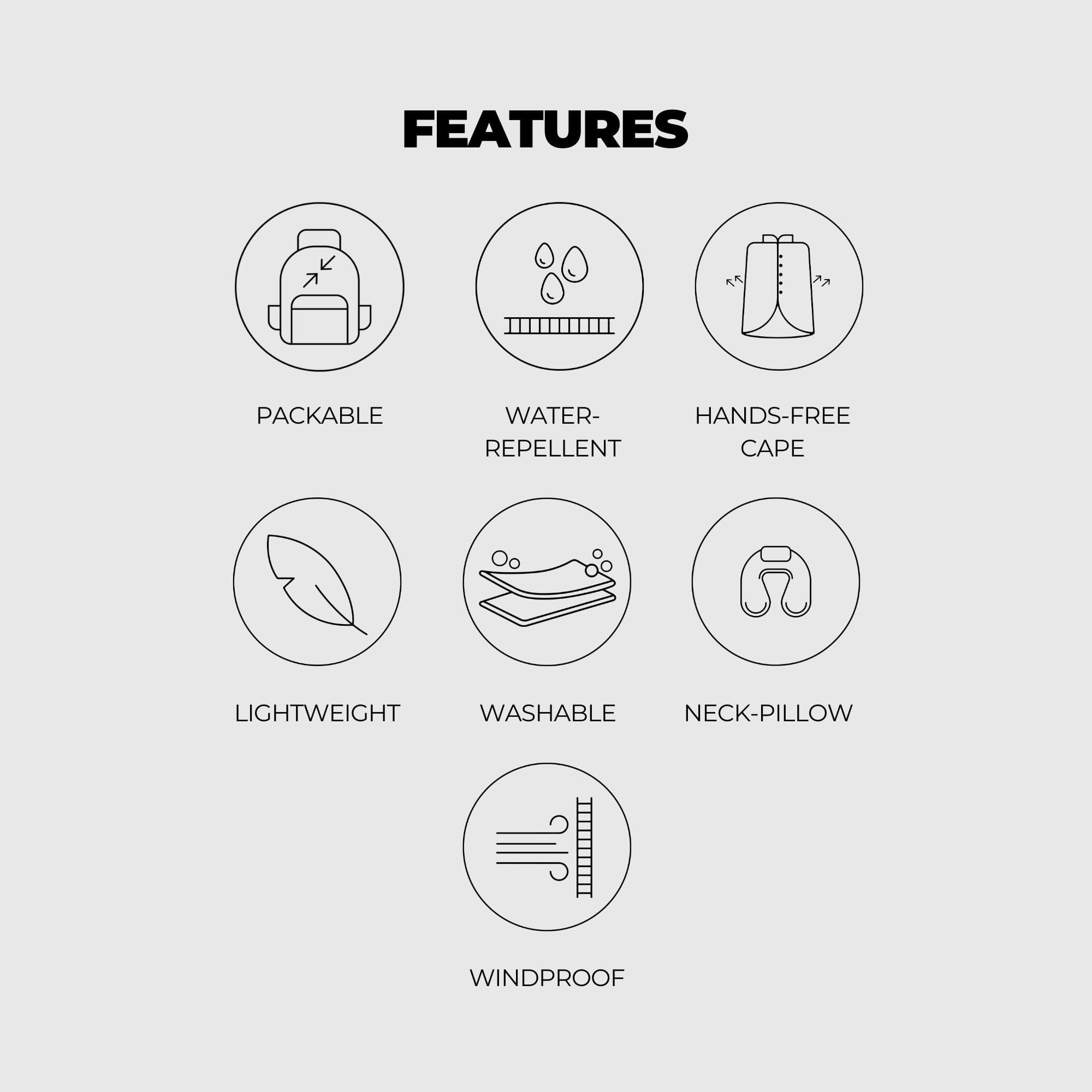 VOITED NECKPACK™ TRAVEL PILLOWBLANKET™