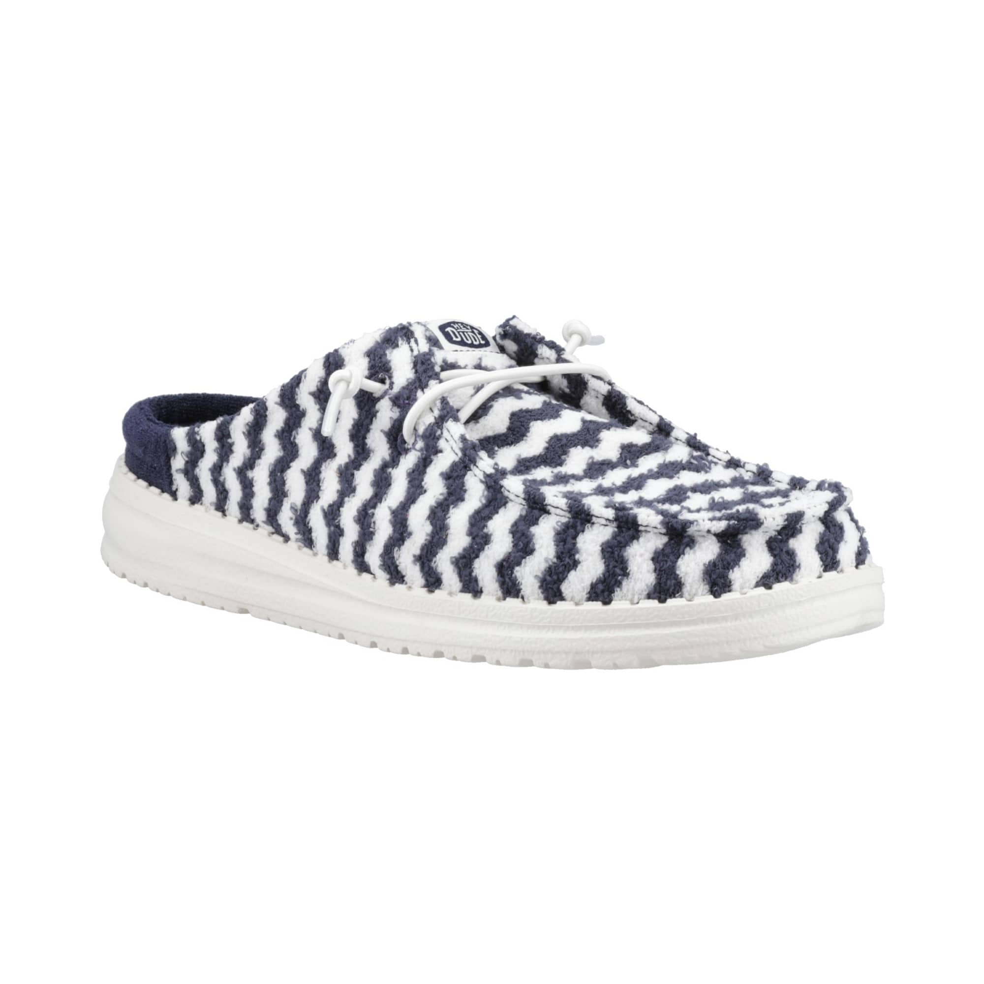HEYDUDE Wendy Slip Terry Stripe Mule