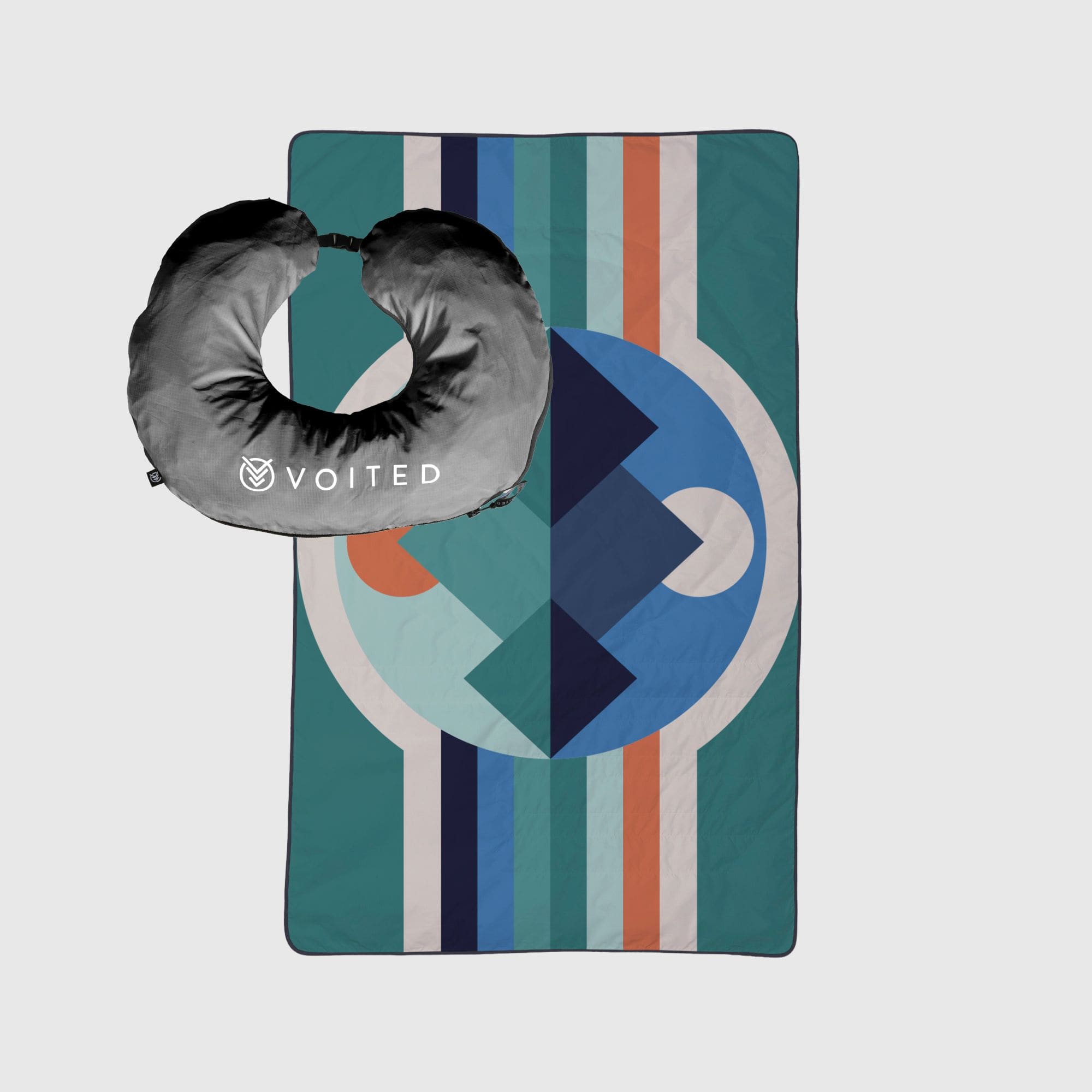 VOITED NECKPACK™ TRAVEL PILLOWBLANKET™