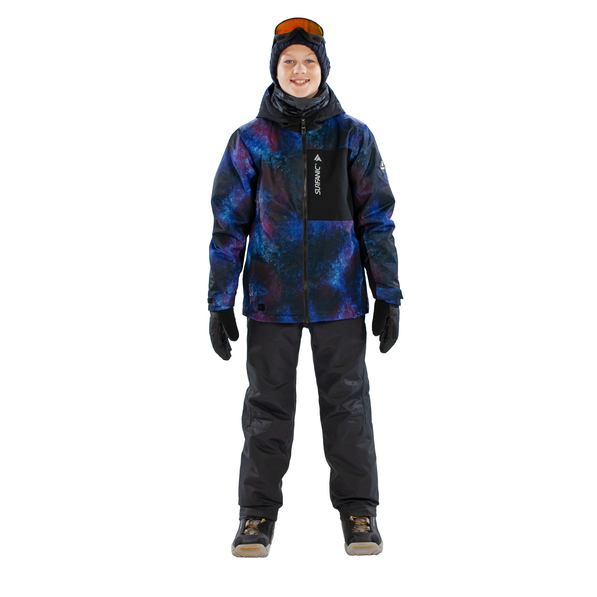Surfanic Misfit Space Boys' Insulated Ski/Snowboard Jacket