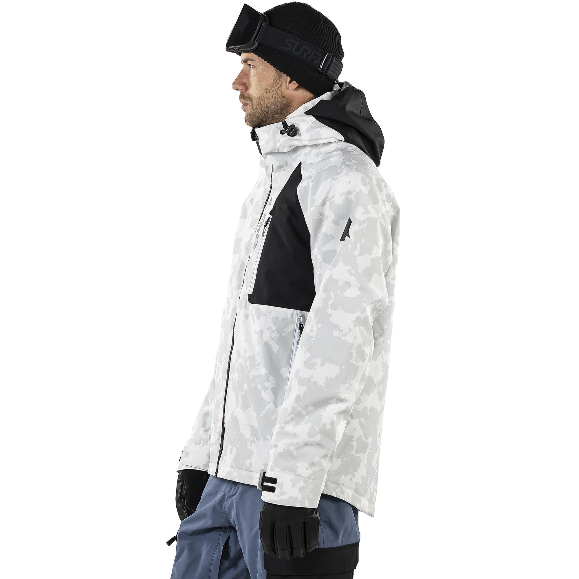 Surfanic Orion 2.0 Map Mens Ski and Snowboard Jacket