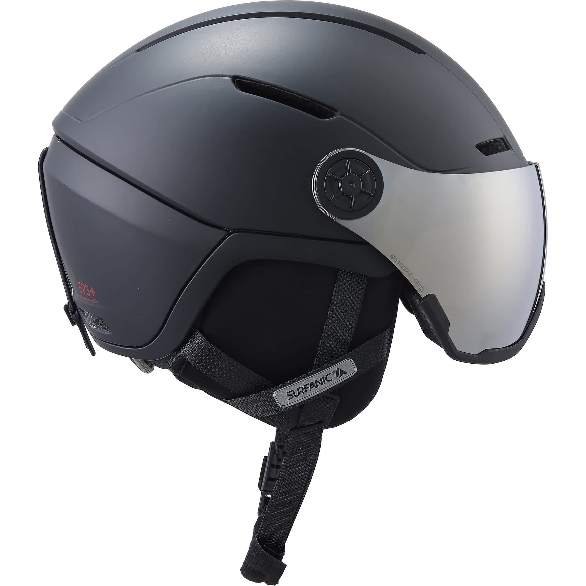 Surfanic Halo Visor Ski and Snowboard Helmet