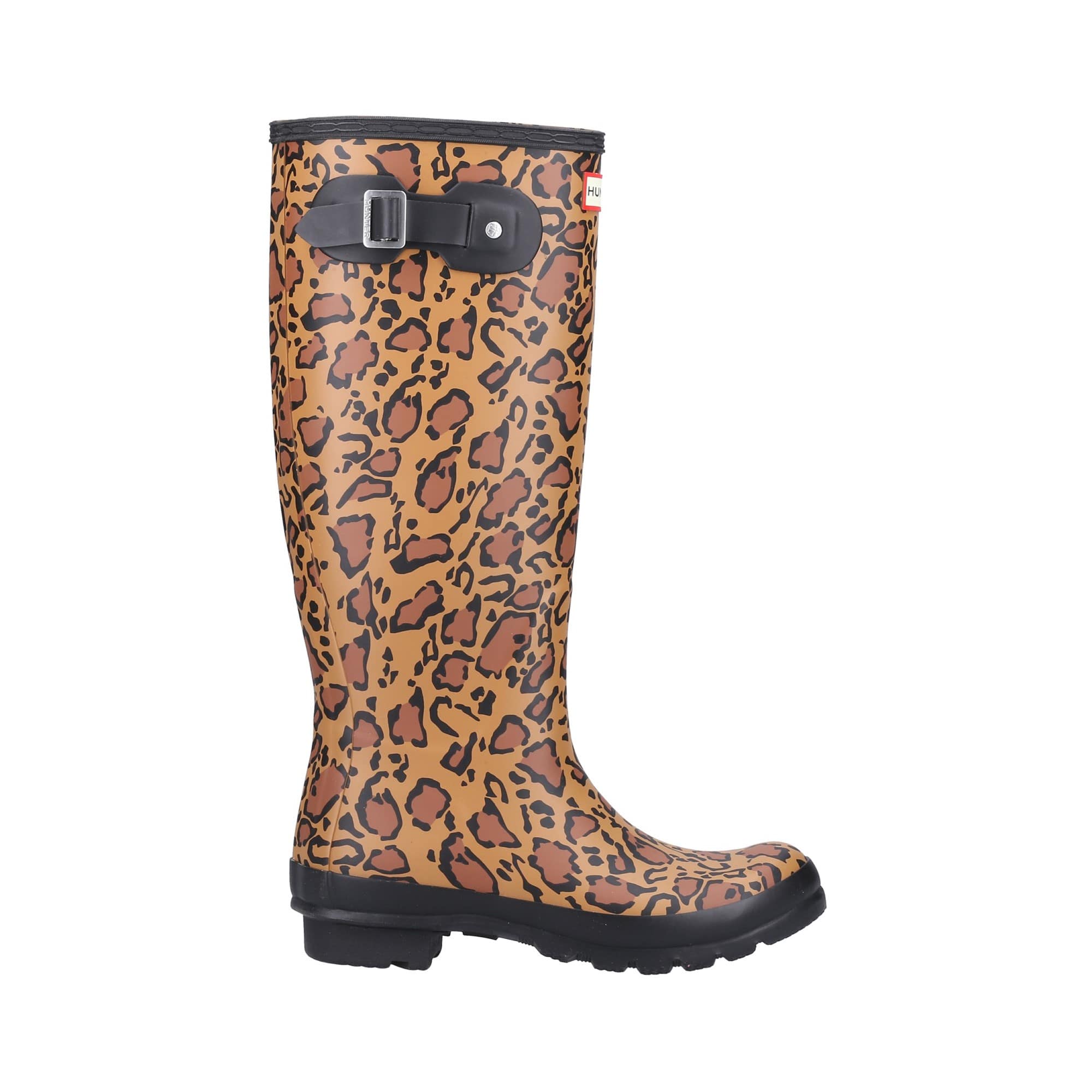 Hunter Original Tall Leopard Print Women's Wellington Boots