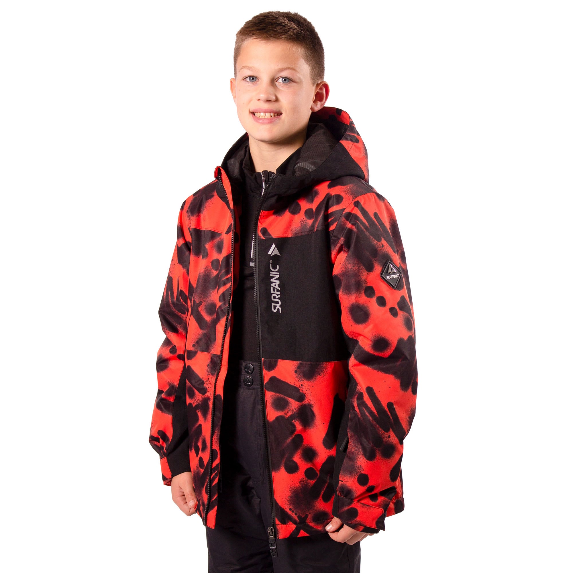 Surfanic Misfit Space Boys' Insulated Ski/Snowboard Jacket