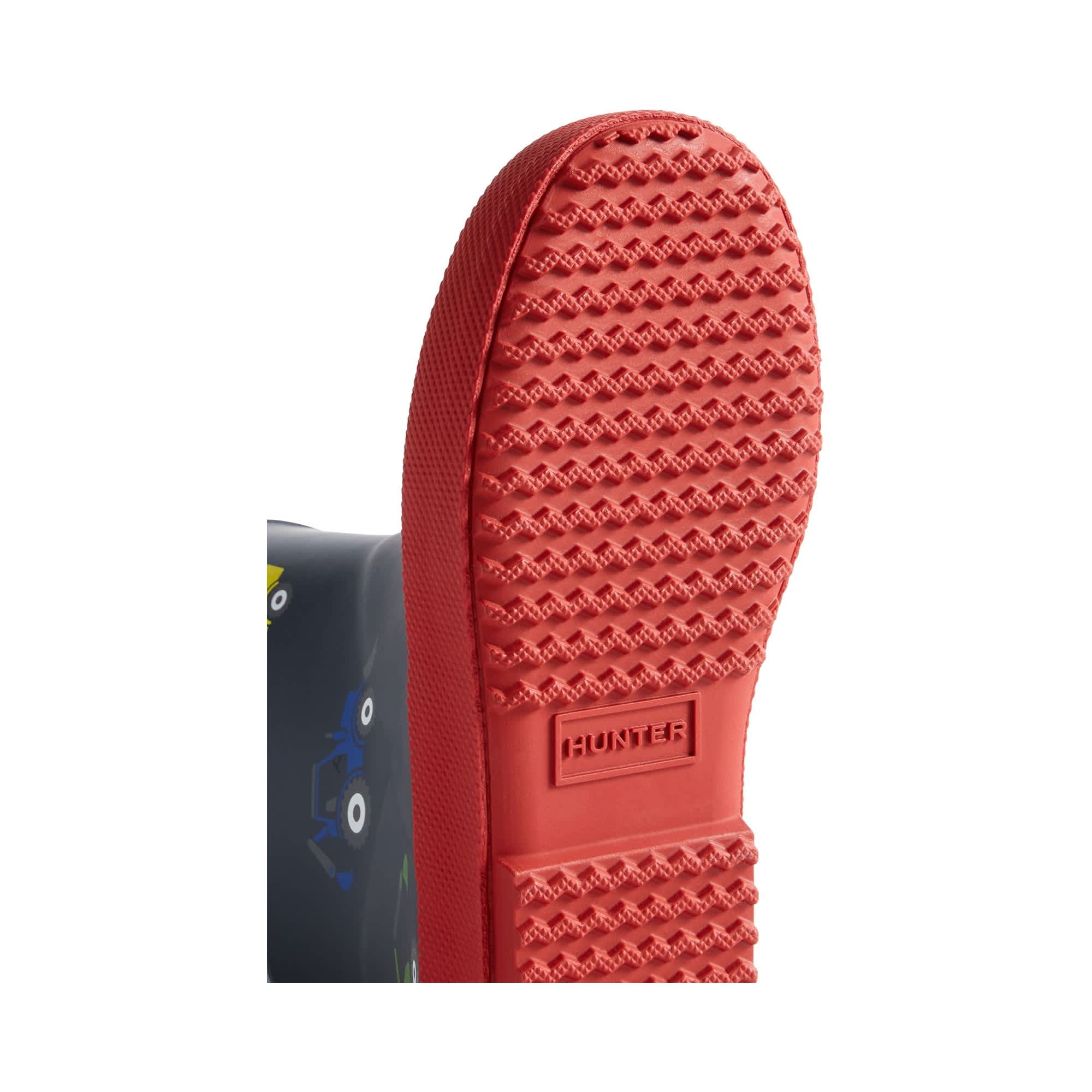 Hunter Kids First Construction Print Boot