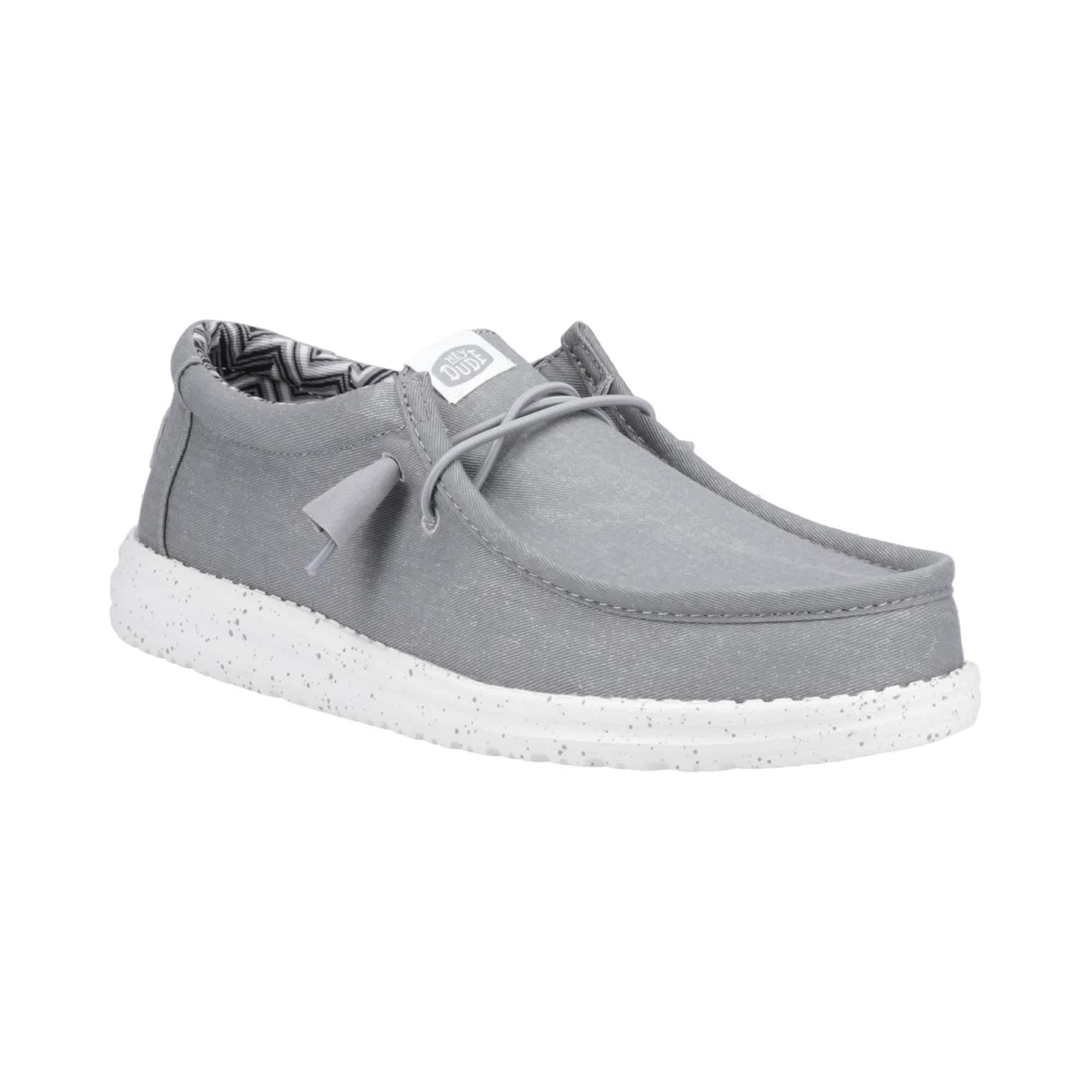 HEYDUDE Wally Canvas Trainers/Shoes