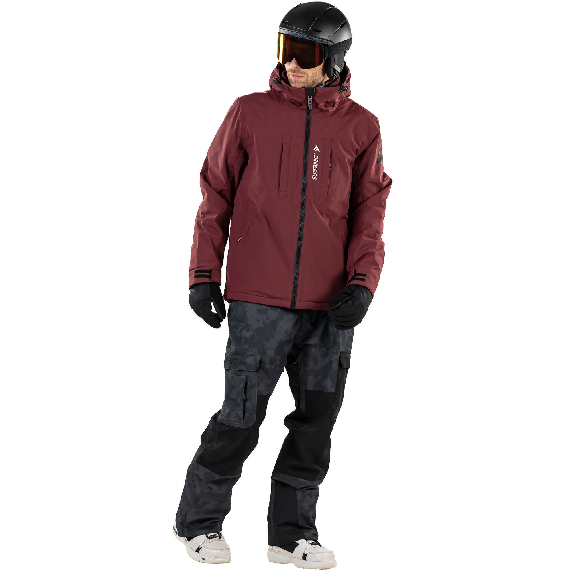 Surfanic Militia 2.0 Mens Ski and Snowboard Jacket
