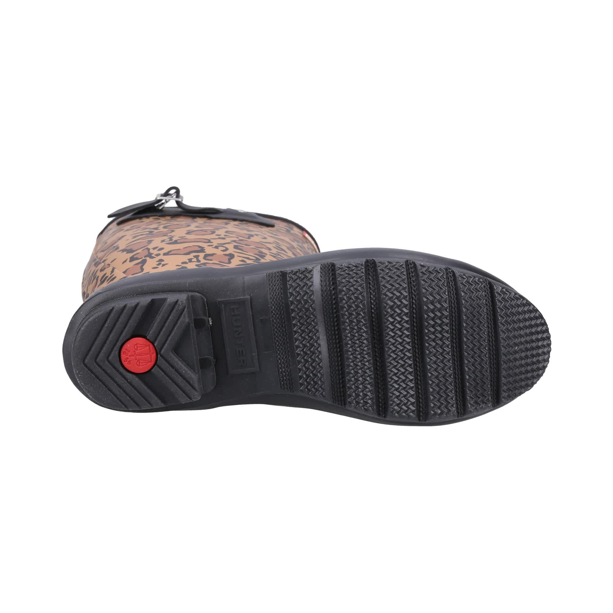 Hunter Original Tall Leopard Print Women's Wellington Boots