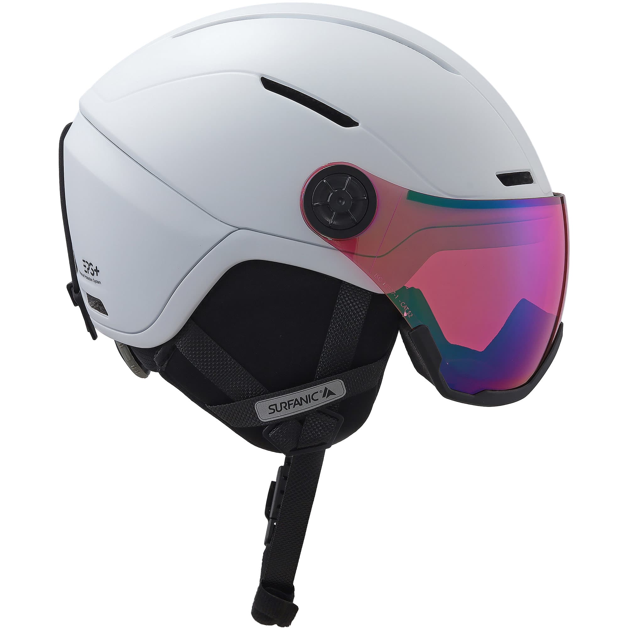 Surfanic Halo Visor Ski and Snowboard Helmet