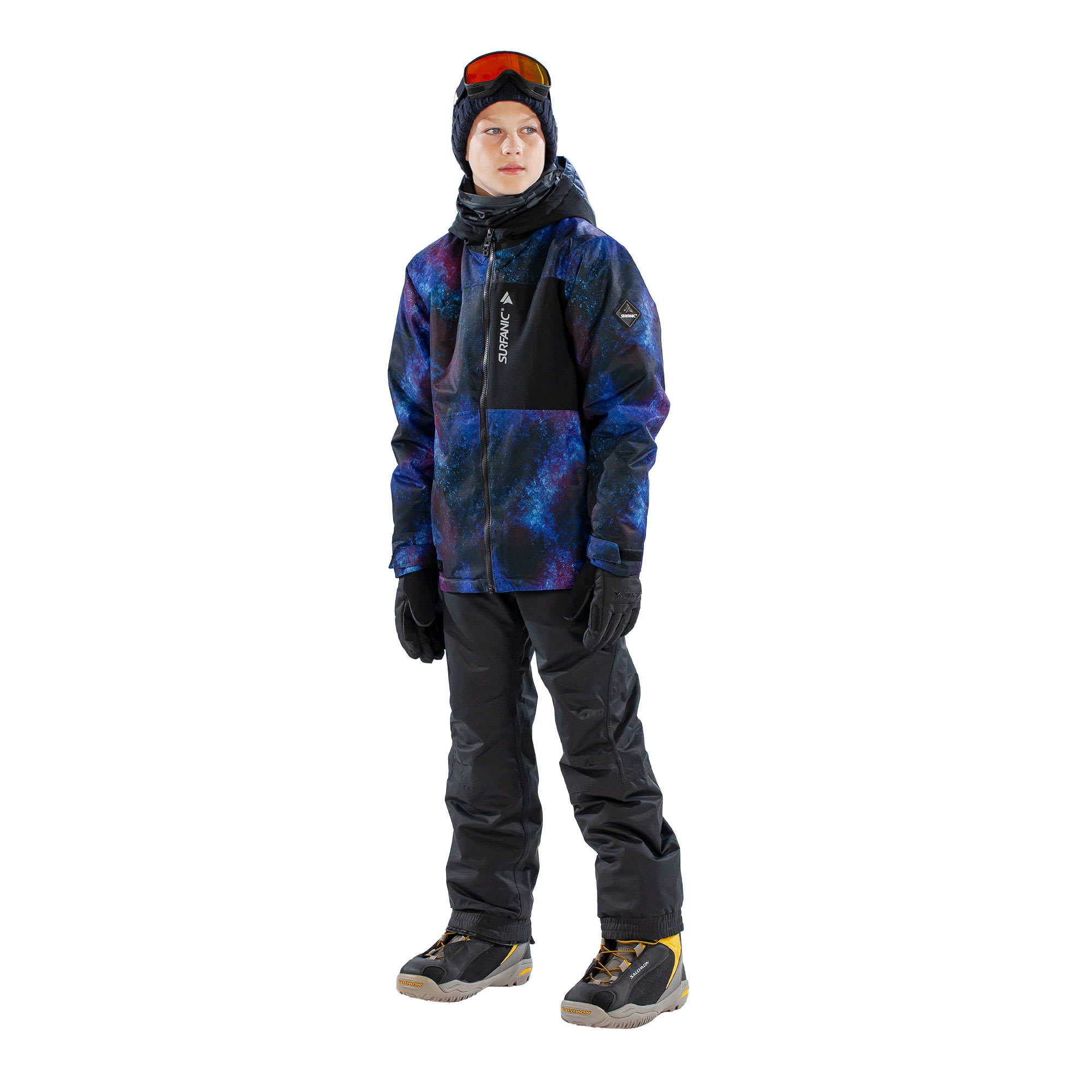 Surfanic Misfit Space Boys' Insulated Ski/Snowboard Jacket