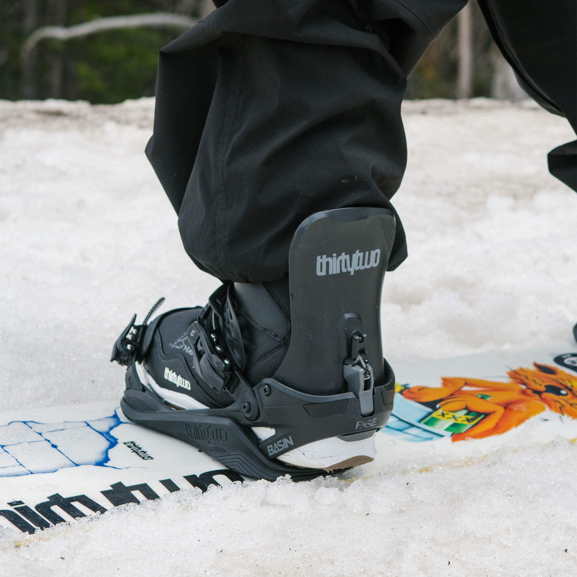 ThirtyTwo Basin FASE Step-In Snowboard Bindings