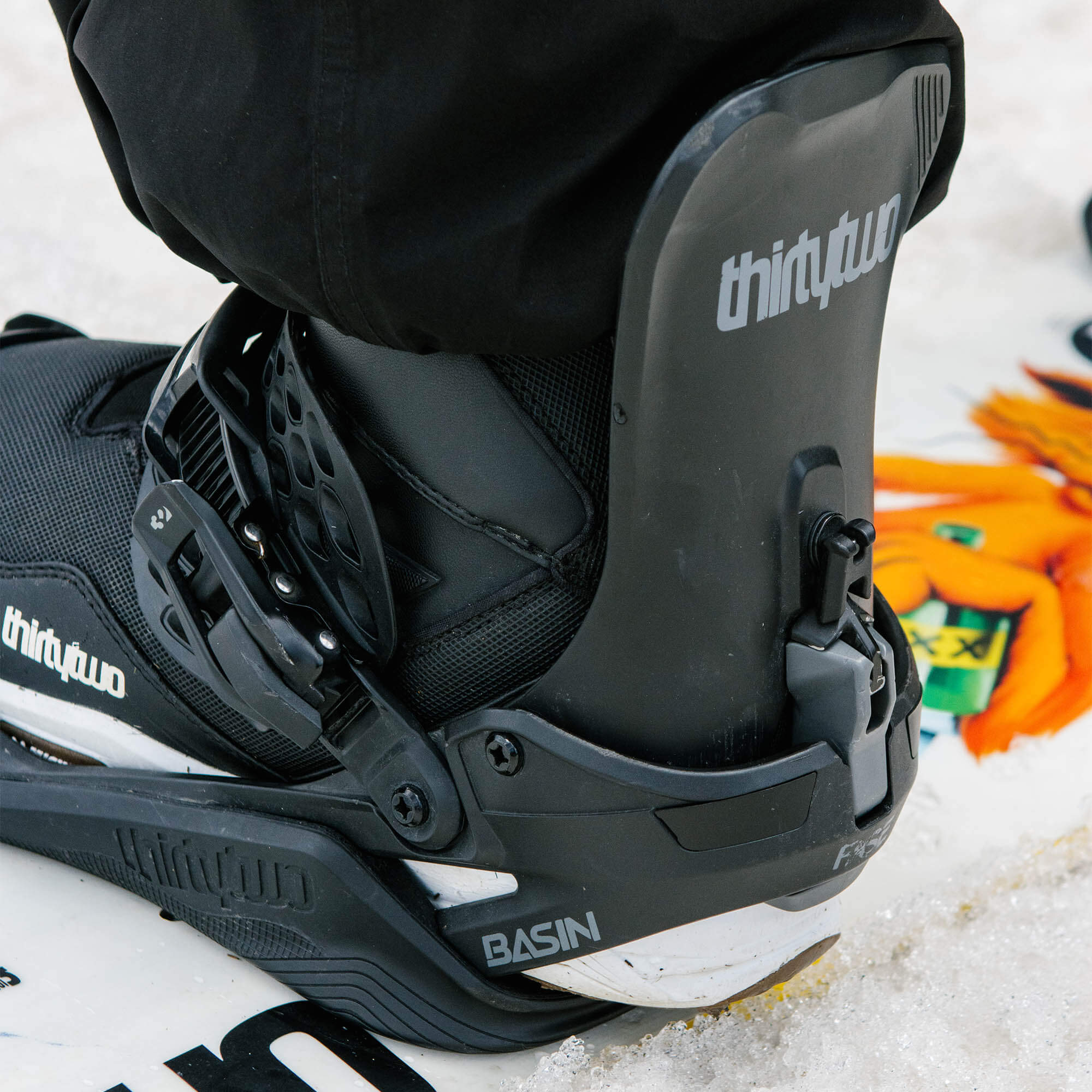 ThirtyTwo Basin FASE Step-In Snowboard Bindings
