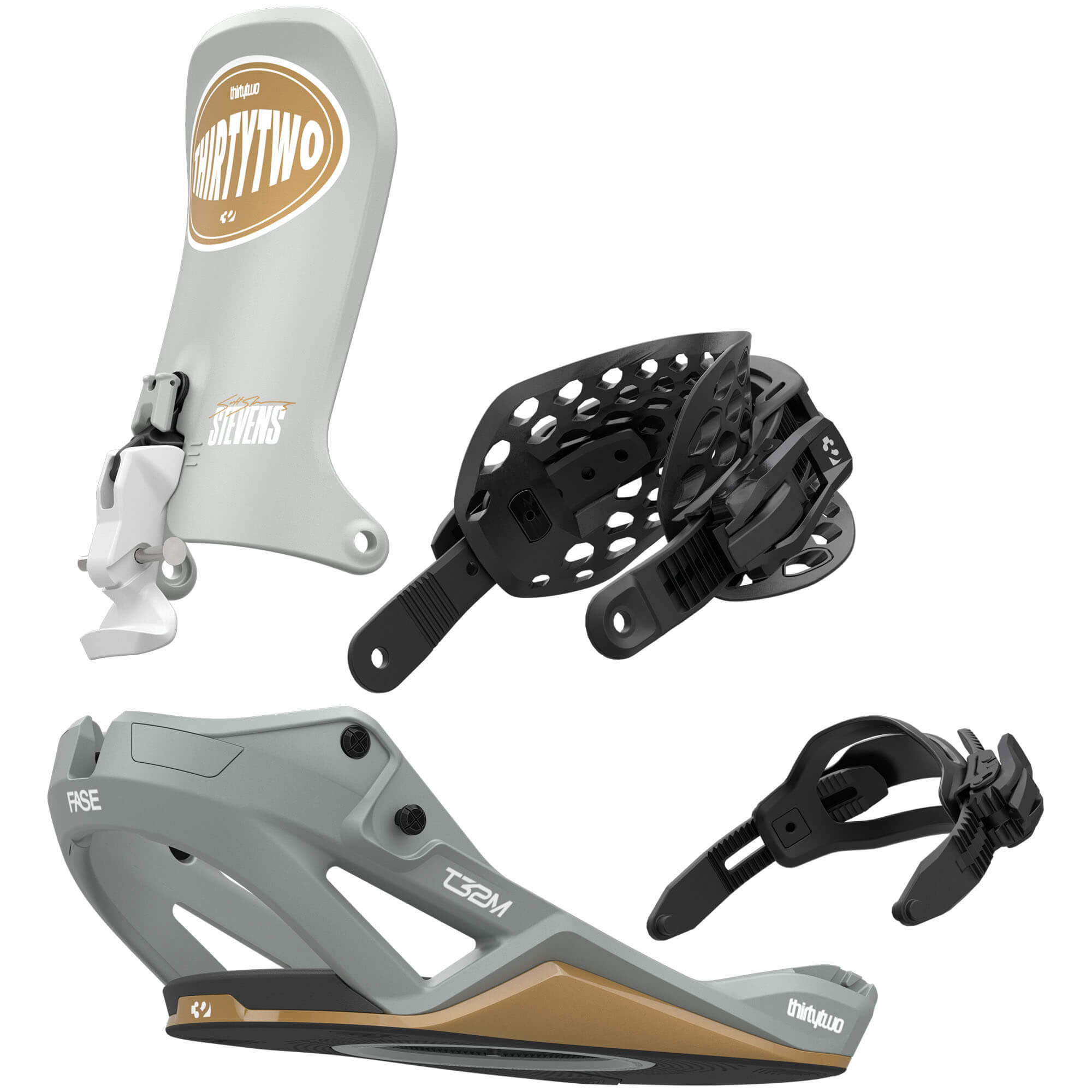 thirtytwo T32M FASE Scott Stevens Step-In Snowboard Bindings
