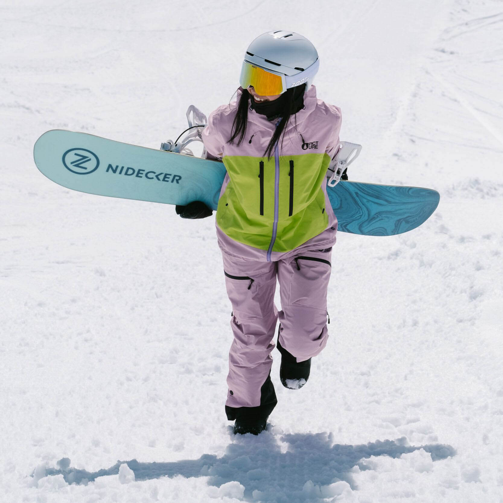 Nidecker Flow Design Fenix Fusion Step In Snowboard Bindings