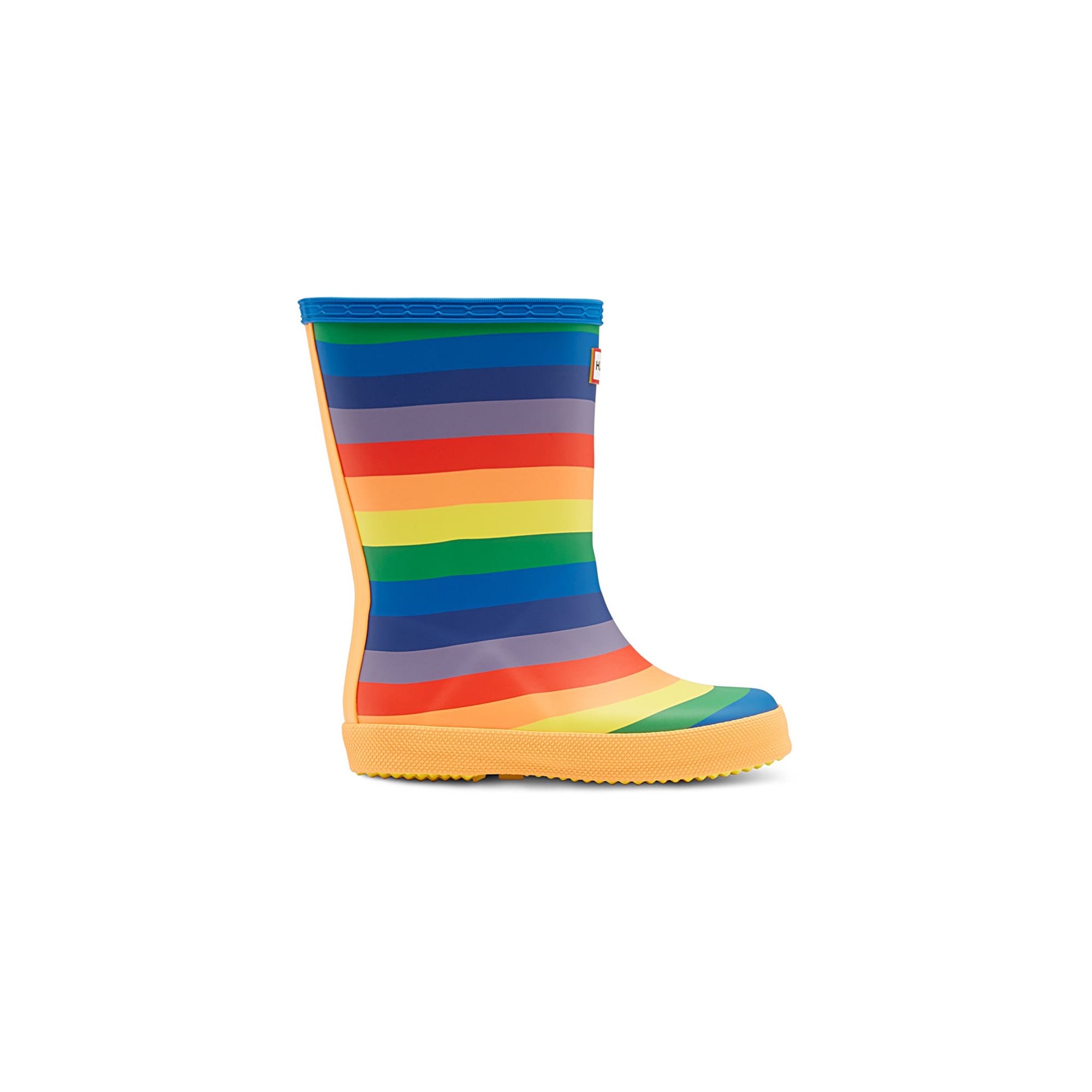 Hunter Original First Classic Rainbow Print Wellington Boots