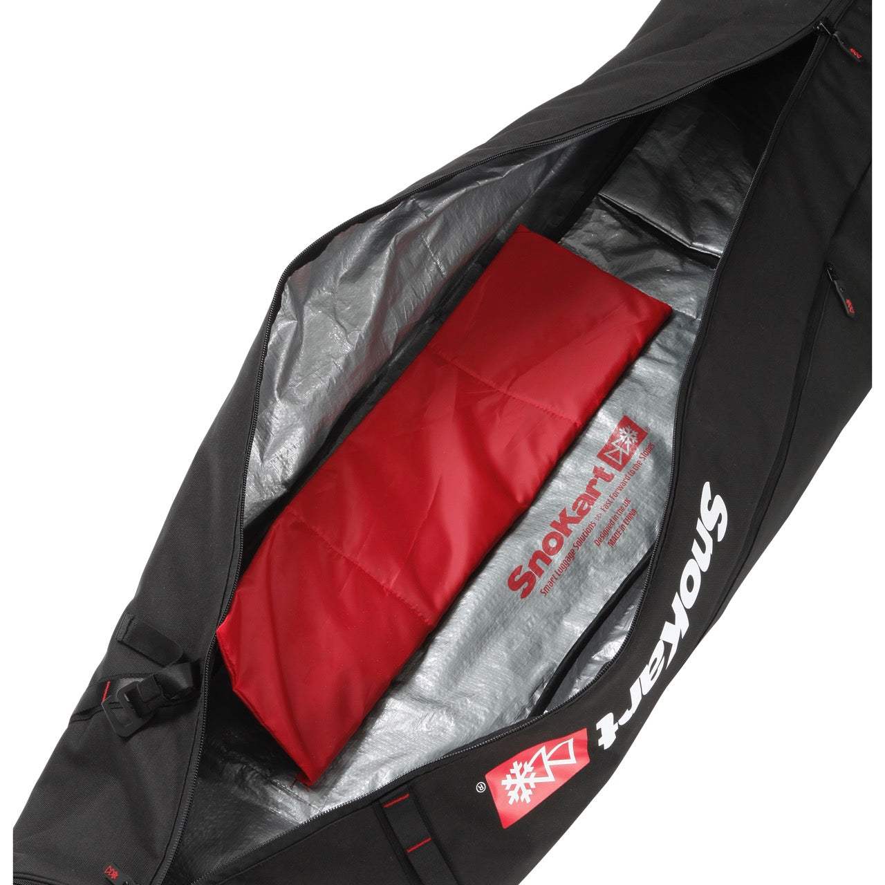 SnoKart 2 Ski Roller Zoom Double Ski Bag