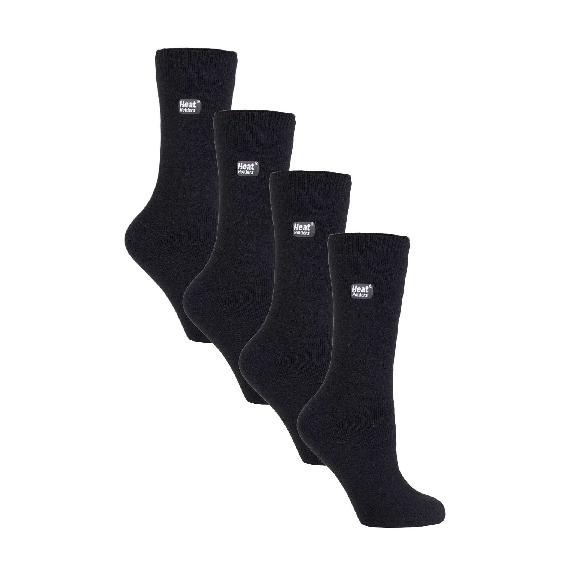 4 Pairs Ladies Ultra Lite Extra Thin 1.0 TOG Casual Thermal Socks