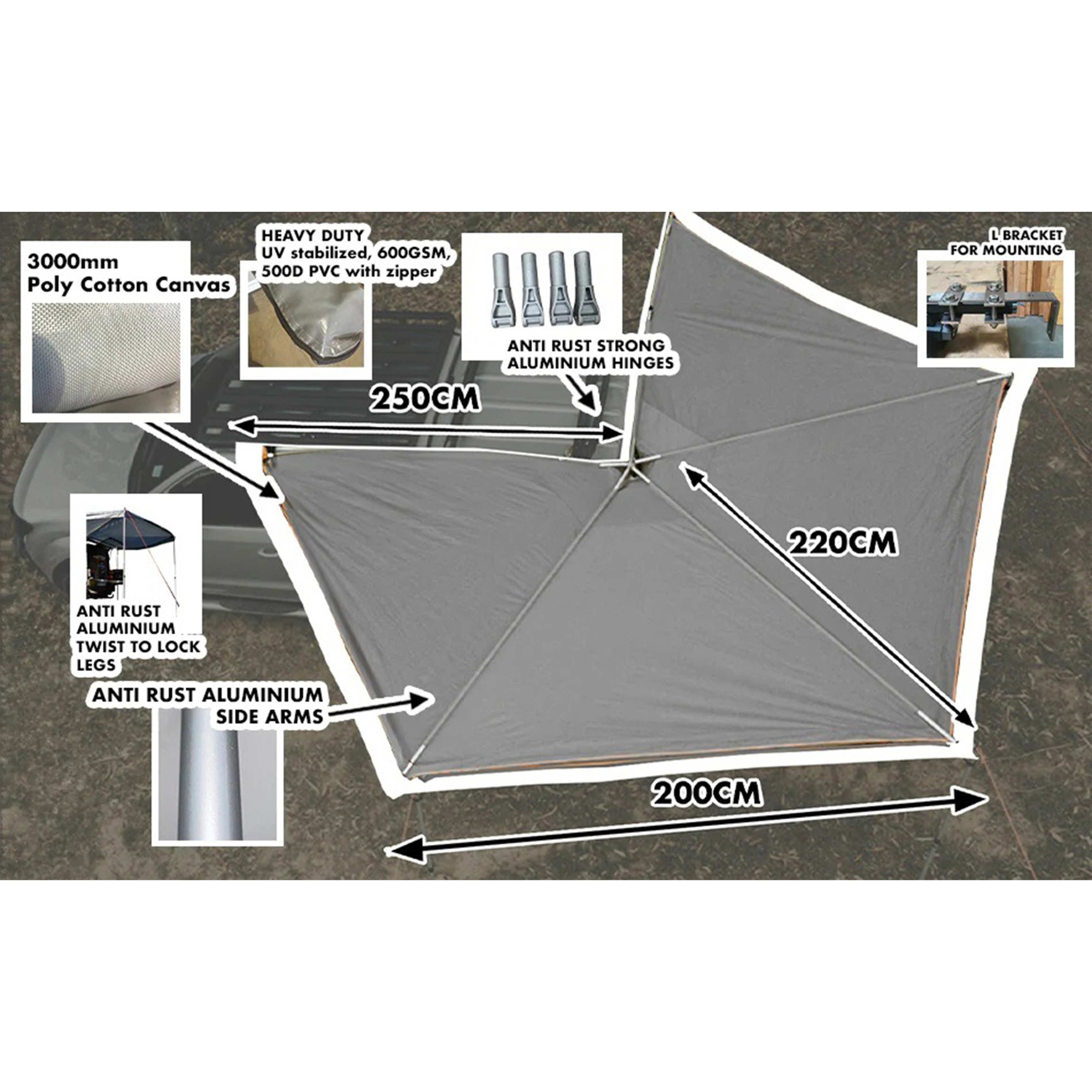 Ventura 270 Degree Awning