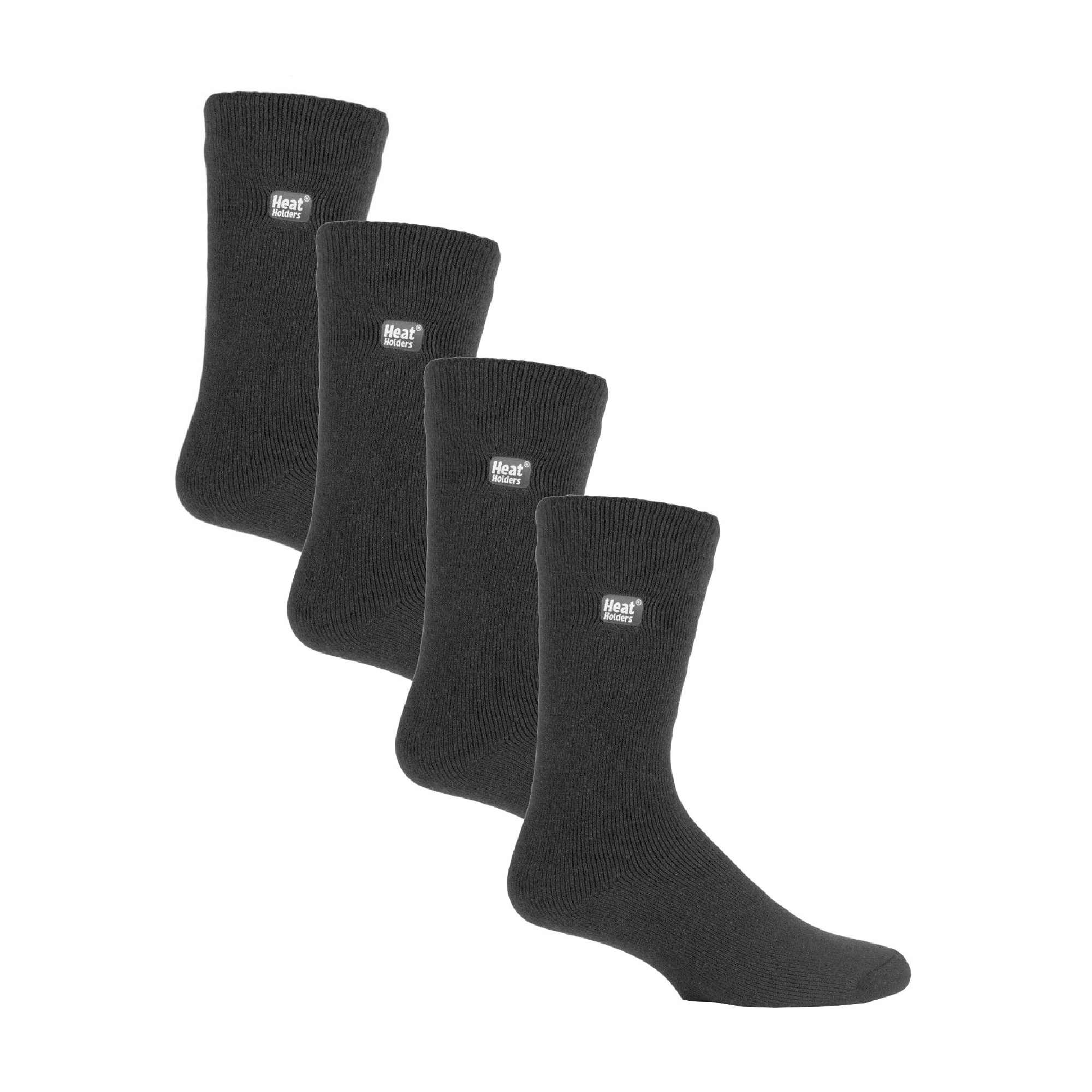 4 Pair Mens Ultra Lite Extra Thin 1.0 TOG Casual Thermal Socks