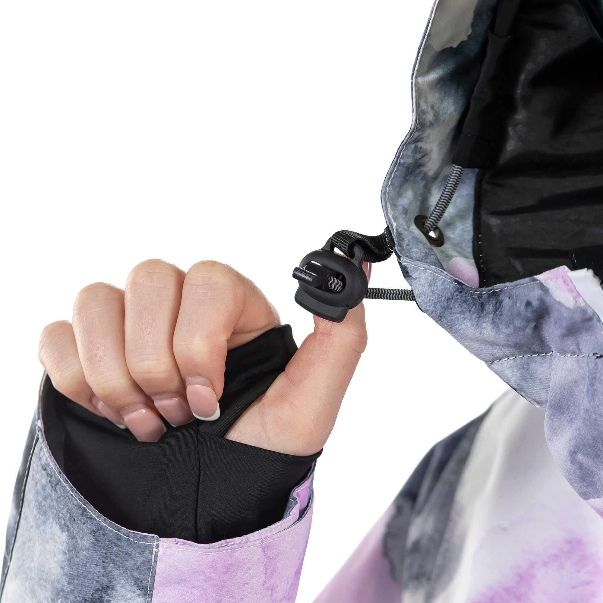 Surfanic Odyssey 2.0 Womens Ski and Snowboard Watercolour Jacket