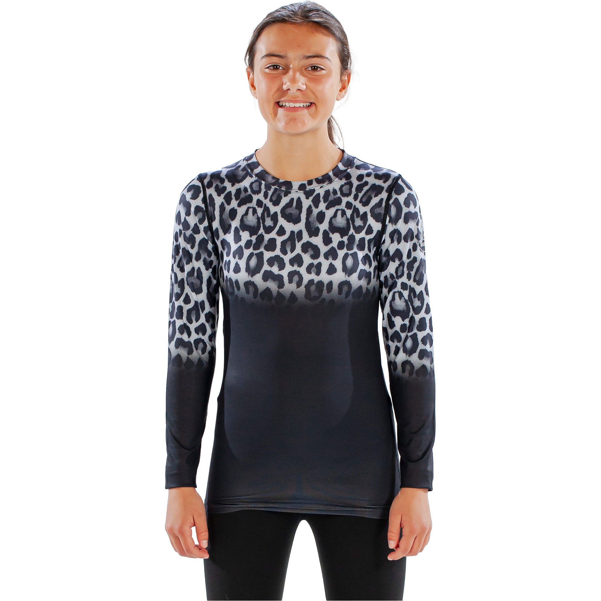 Surfanic Cozy Girls Jag Kids'; Crew Neck Long Sleeve Base Layer 