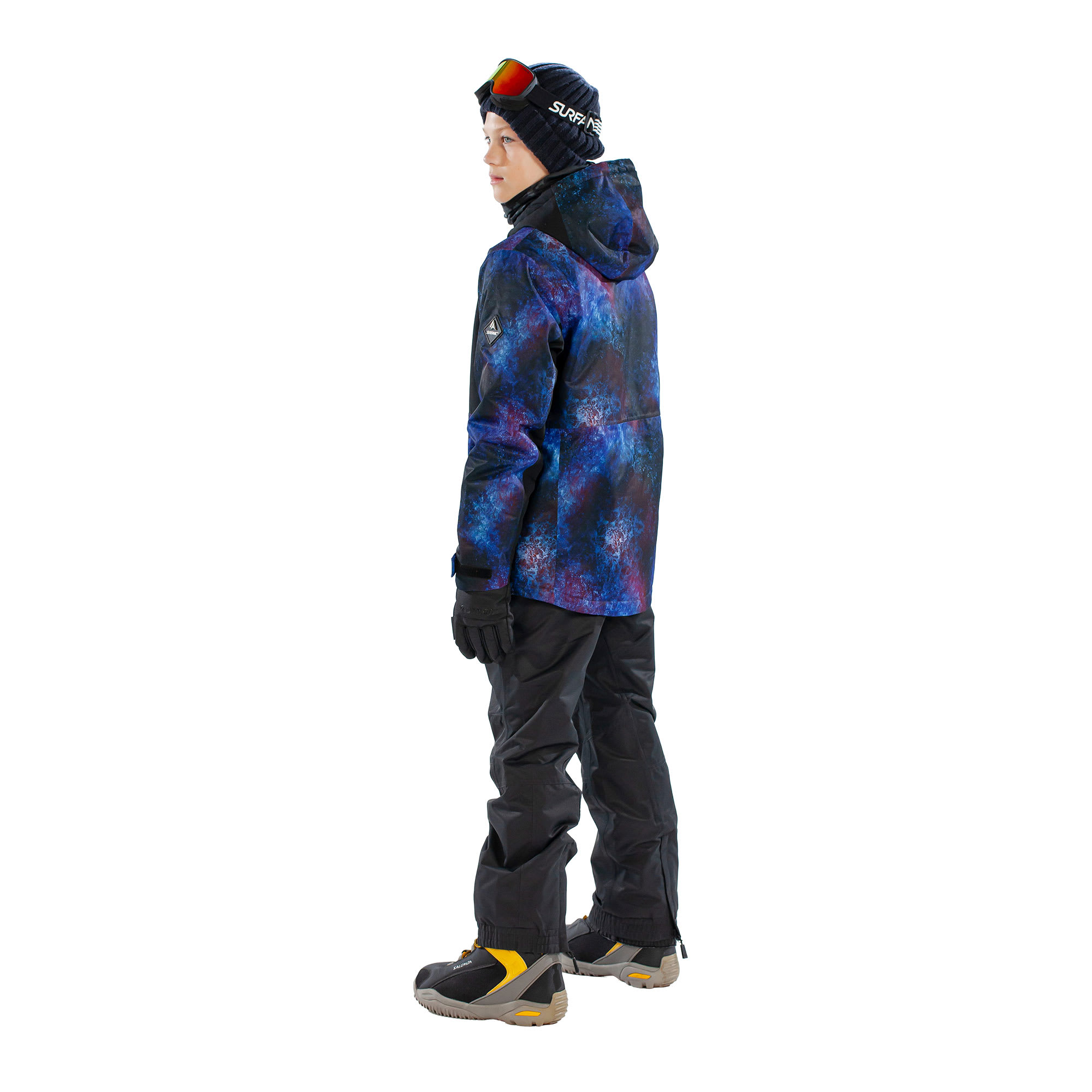 Surfanic Misfit Space Boys' Insulated Ski/Snowboard Jacket