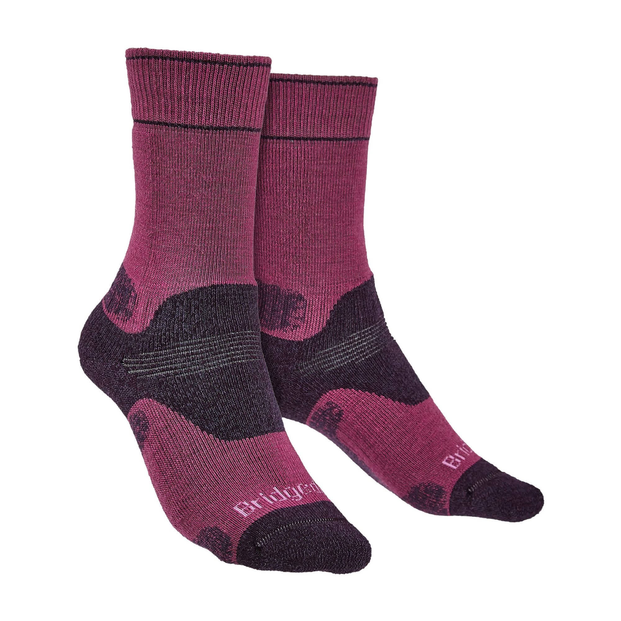 Bridgedale Women's Hiking Midweight Merino Wool Performance Boot Socks