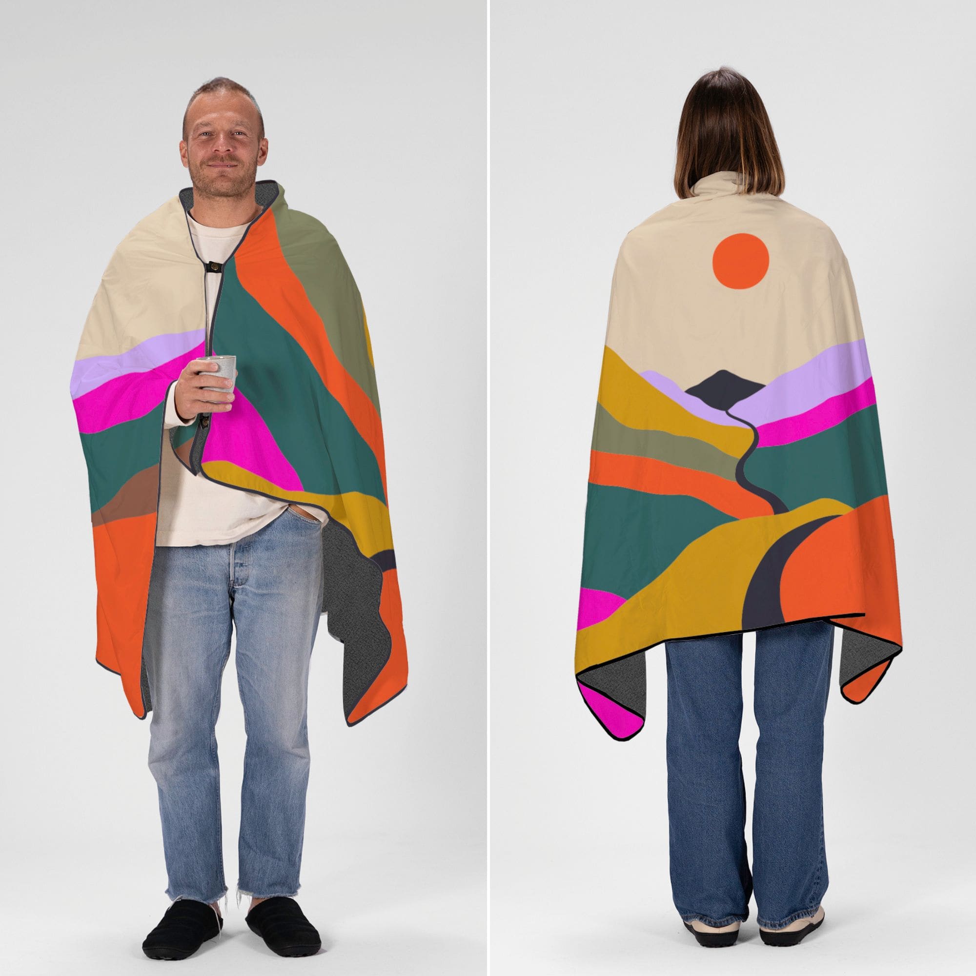 VOITED NECKPACK™ TRAVEL PILLOWBLANKET™