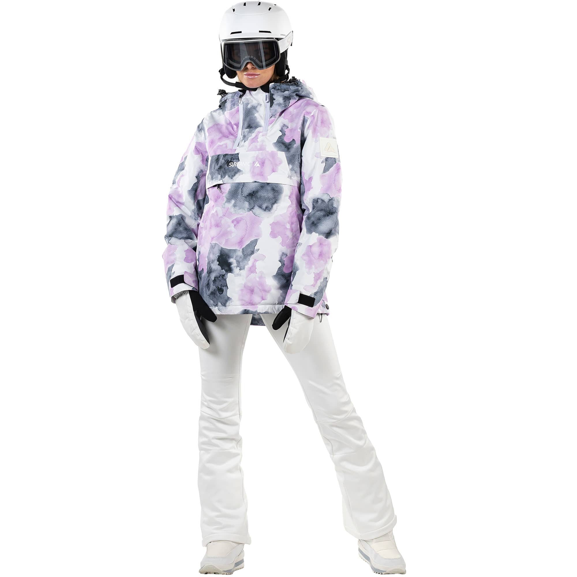 Surfanic Odyssey 2.0 Womens Ski and Snowboard Watercolour Jacket